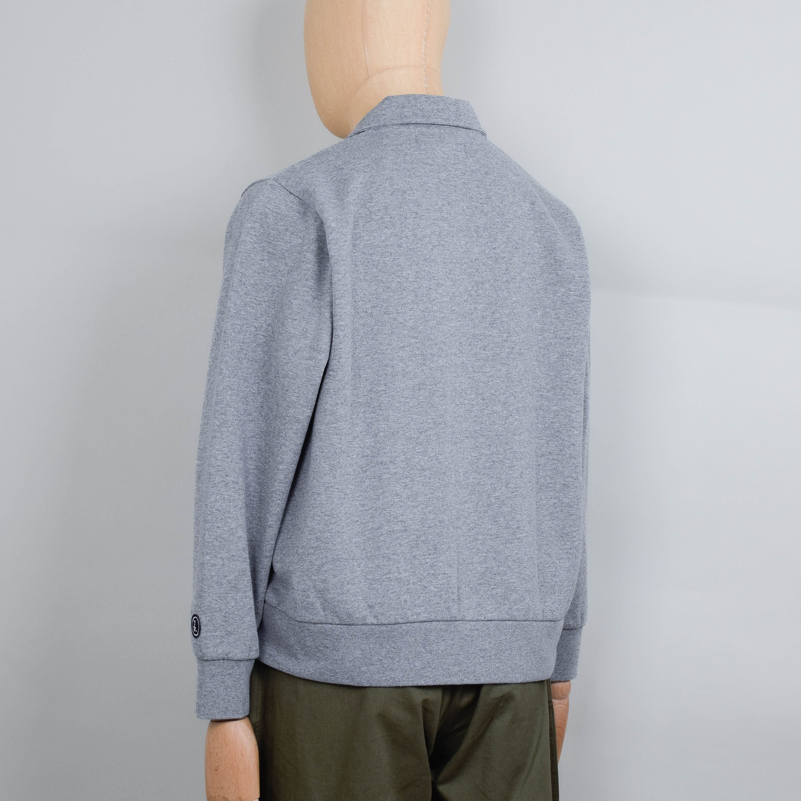 Universal Works Tyler Jacket Jersey - Grey Marl - Image 4