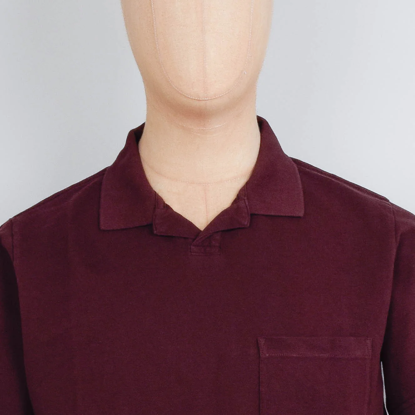 Universal Works Vacation Polo Piquet - Rich Brown - Image 2