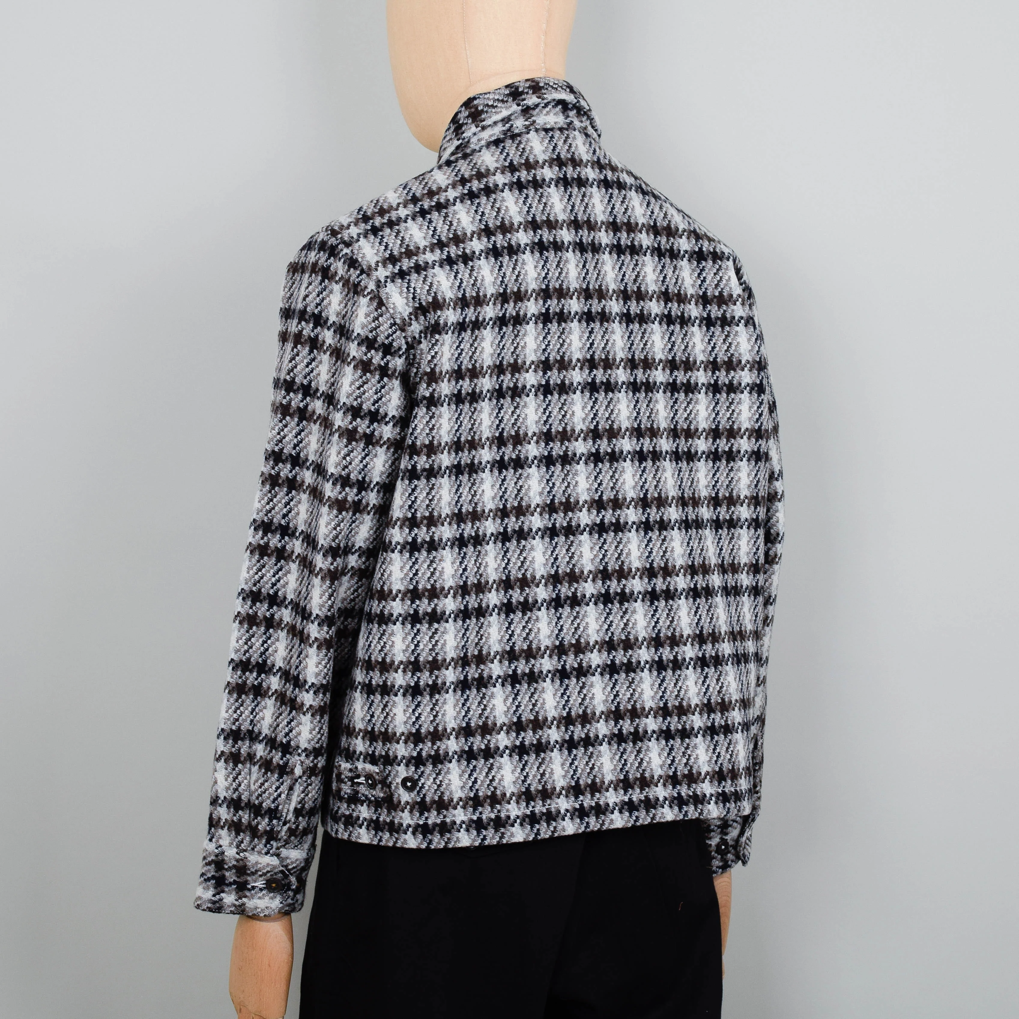 Universal Works Windcheater II - Grey Cortina Tweed - Image 4