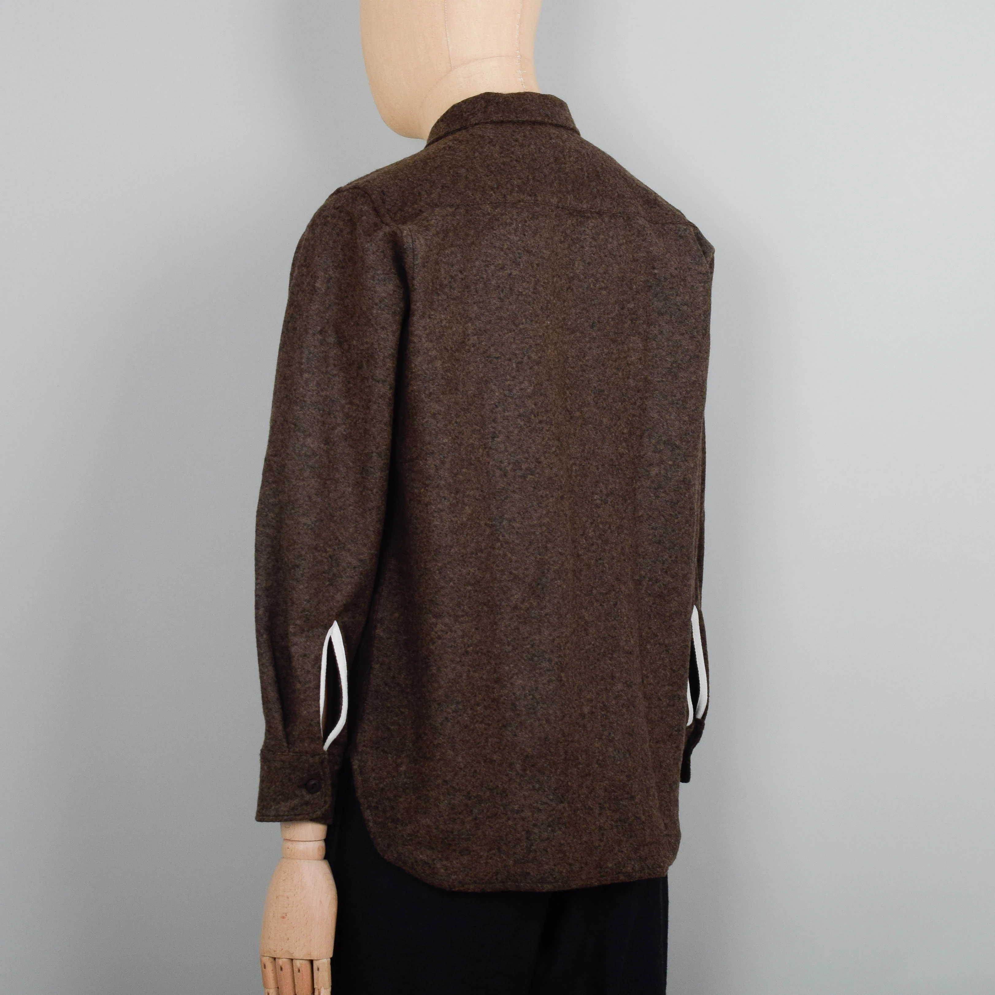 Universal Works Work Shirt - Bark - Image 3