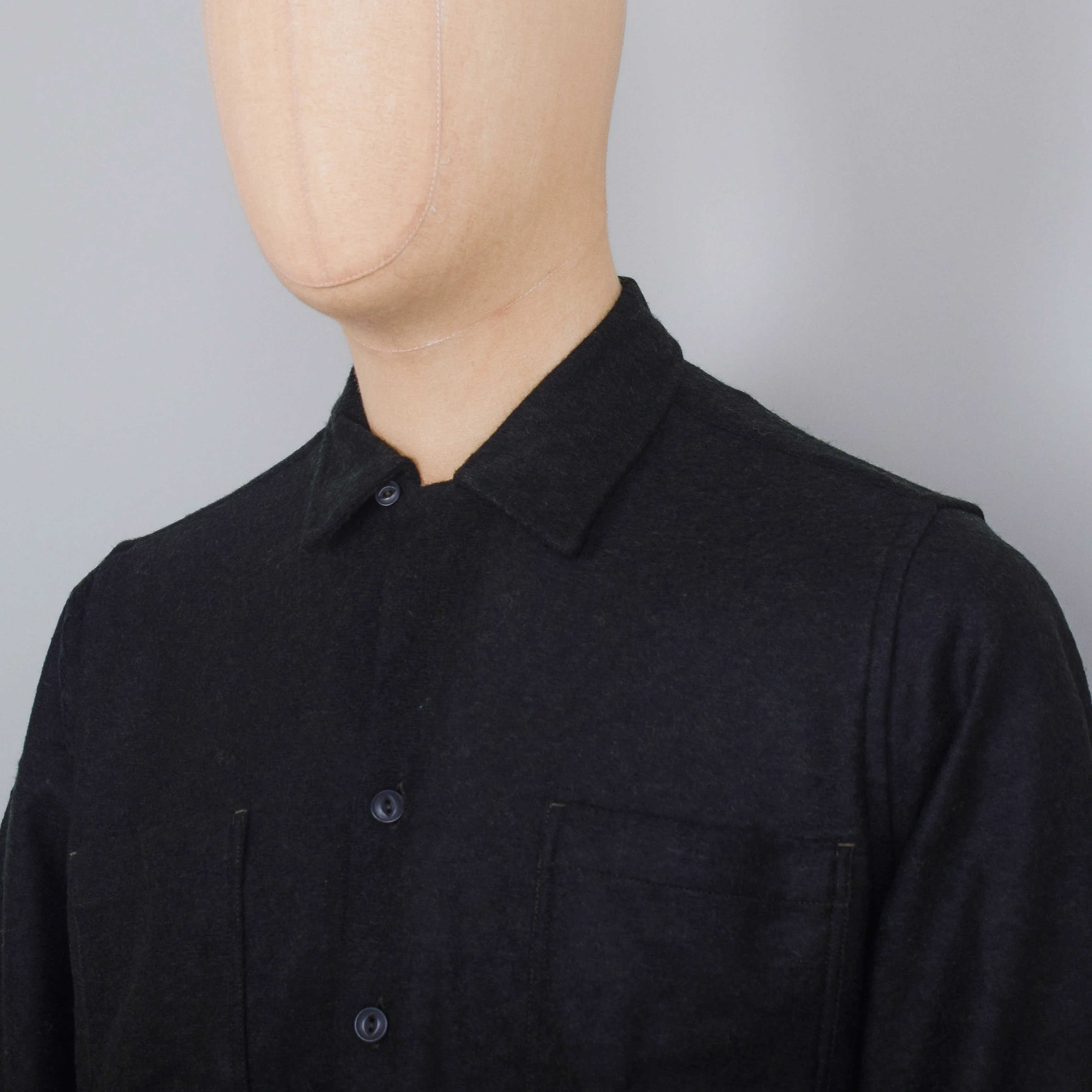 Universal Works Work Shirt - Forest - Image 2