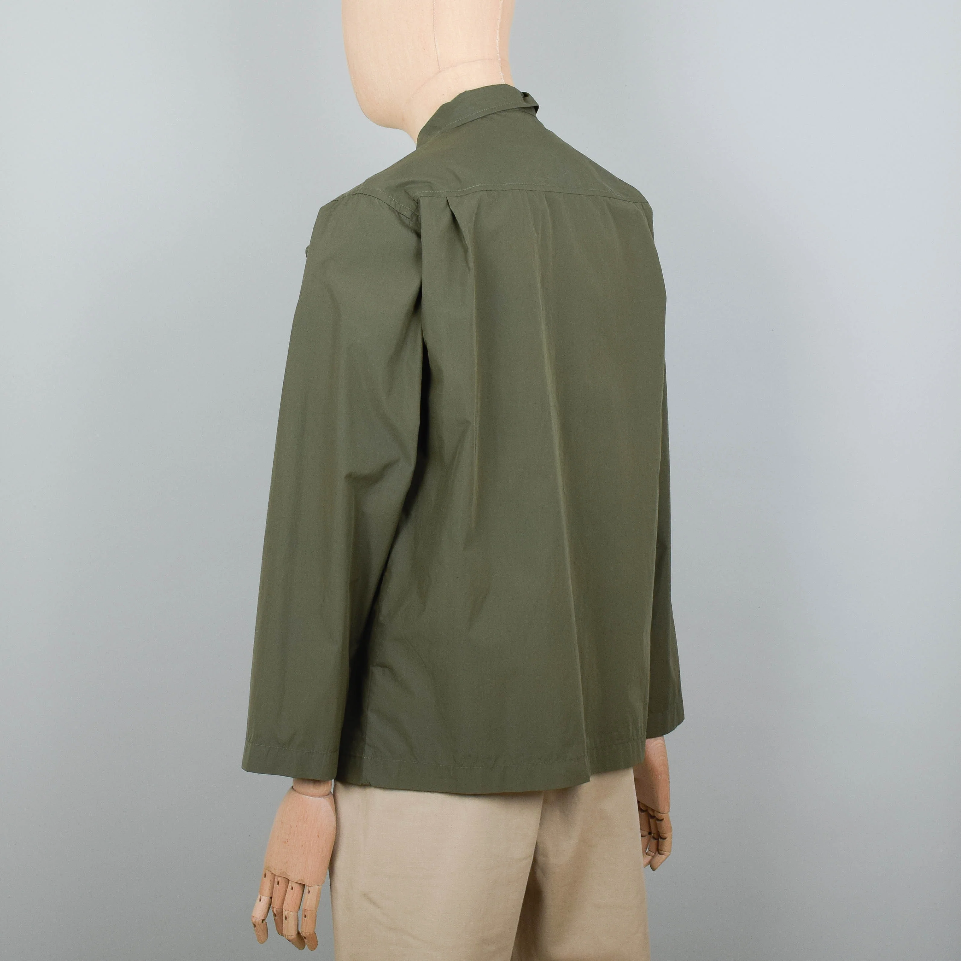 Universal Works x Liquor Store Dockside Overshirt - Olive - Image 3