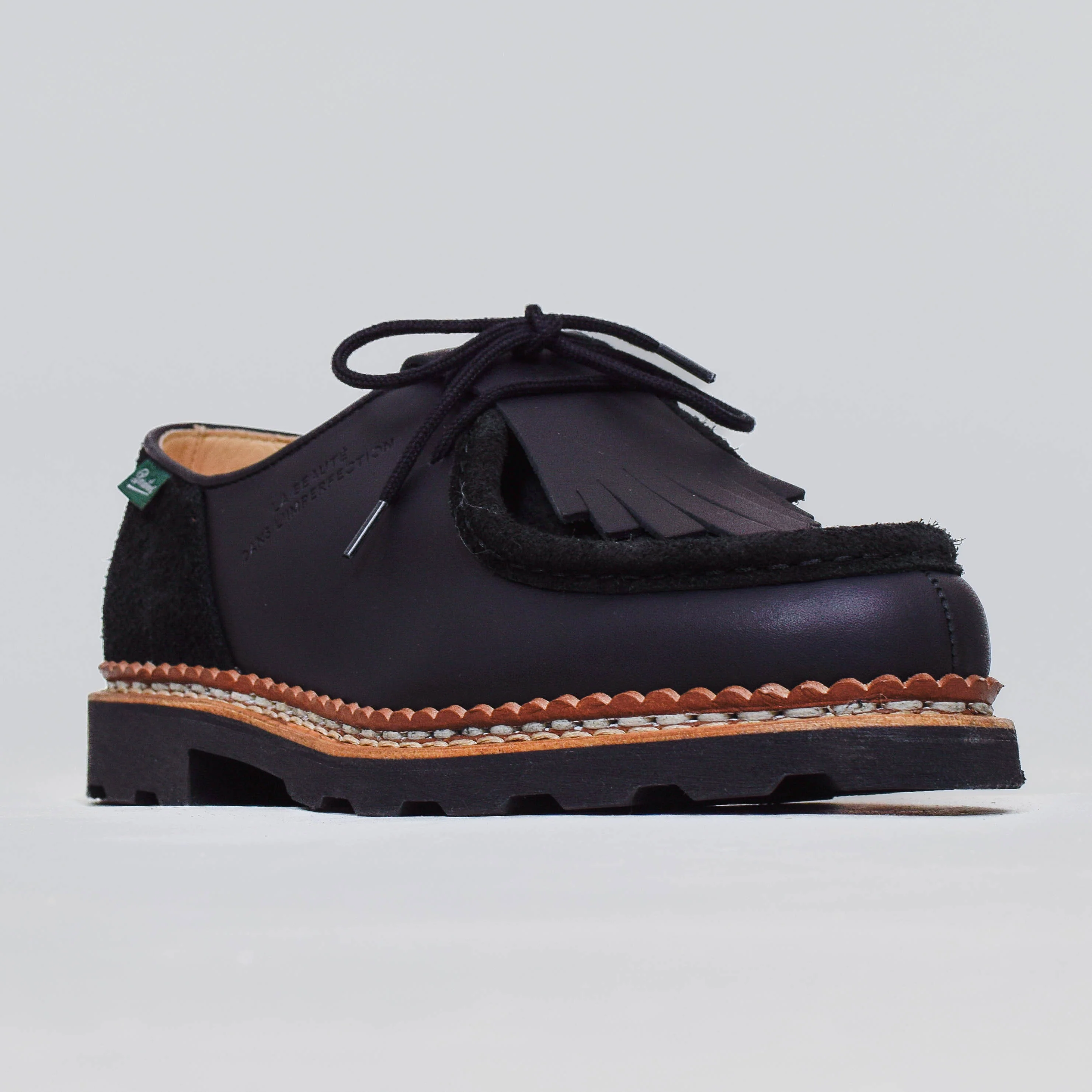 Universal Works x Paraboot Michael/Marche - Noire-Lis/Vel Noir - Image 2