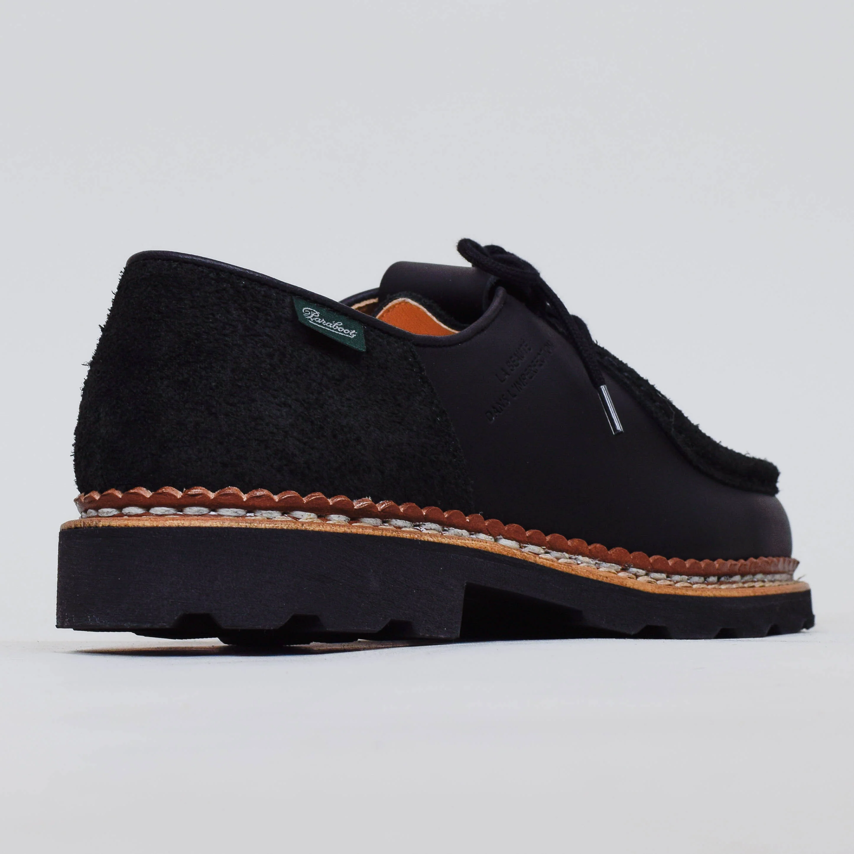 Universal Works x Paraboot Michael/Marche - Noire-Lis/Vel Noir - Image 3