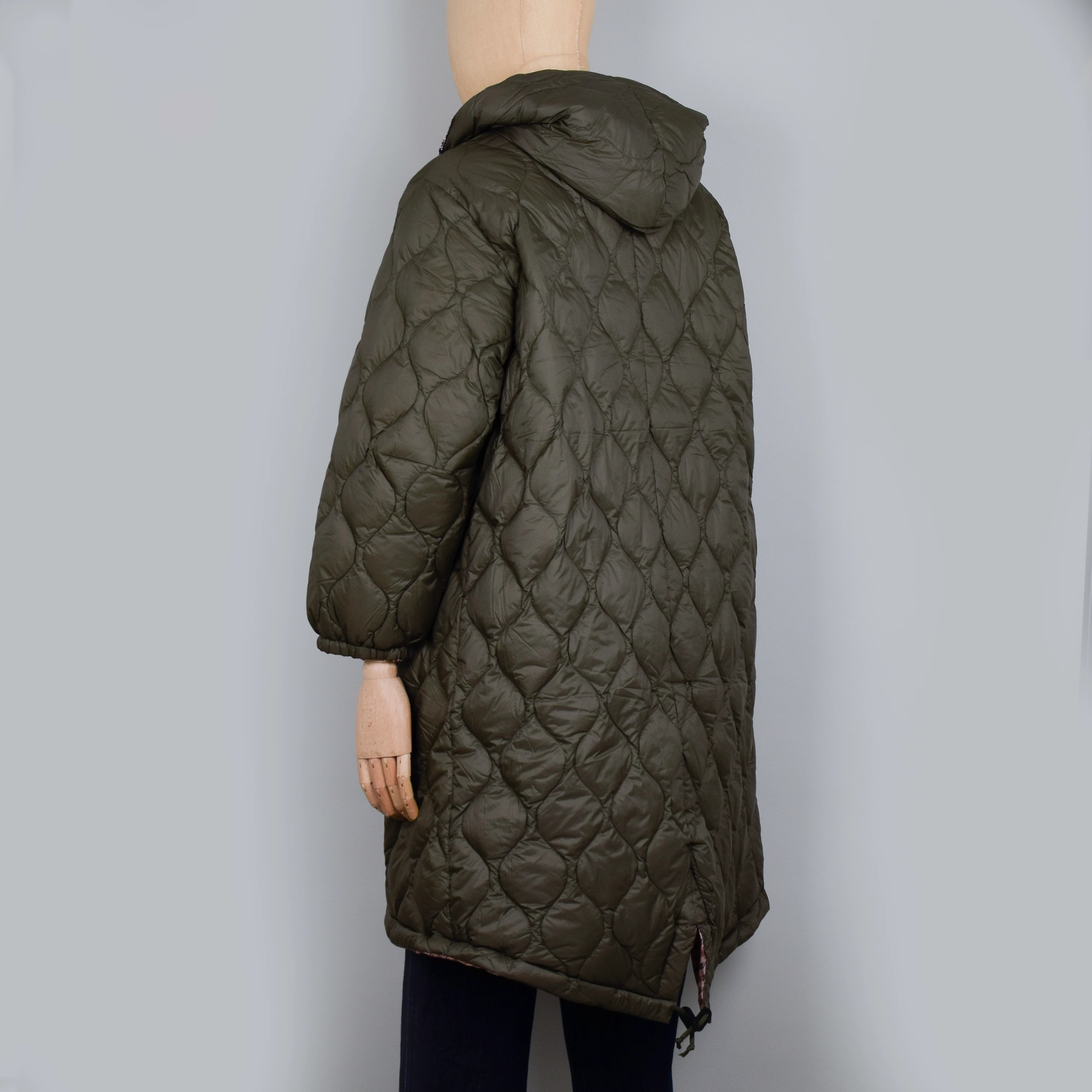 Universal Works x Taion Military Line Parka (Reversible) - Dark Olive - Image 5