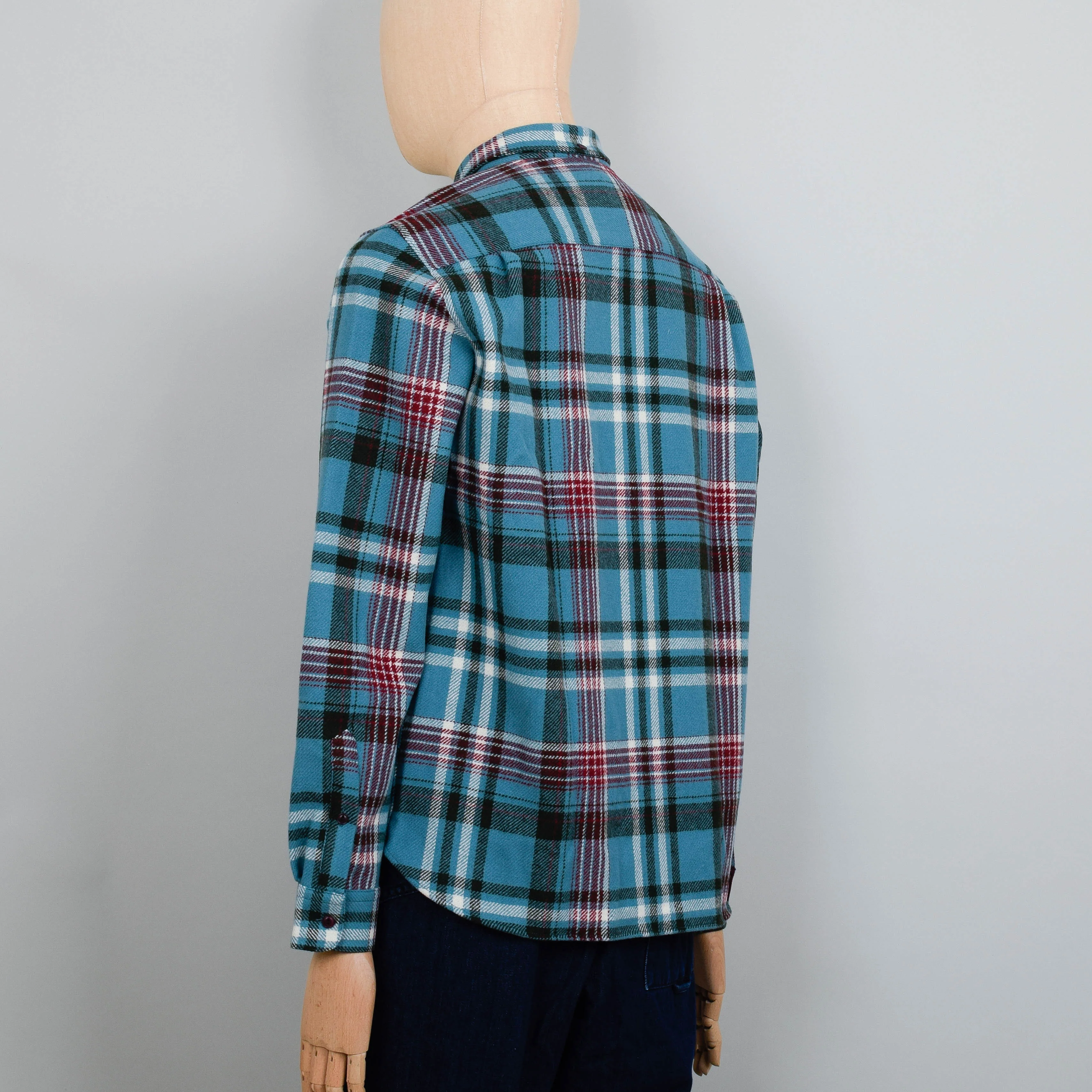 YMC Dean Shirt - Blue Multi - Image 3