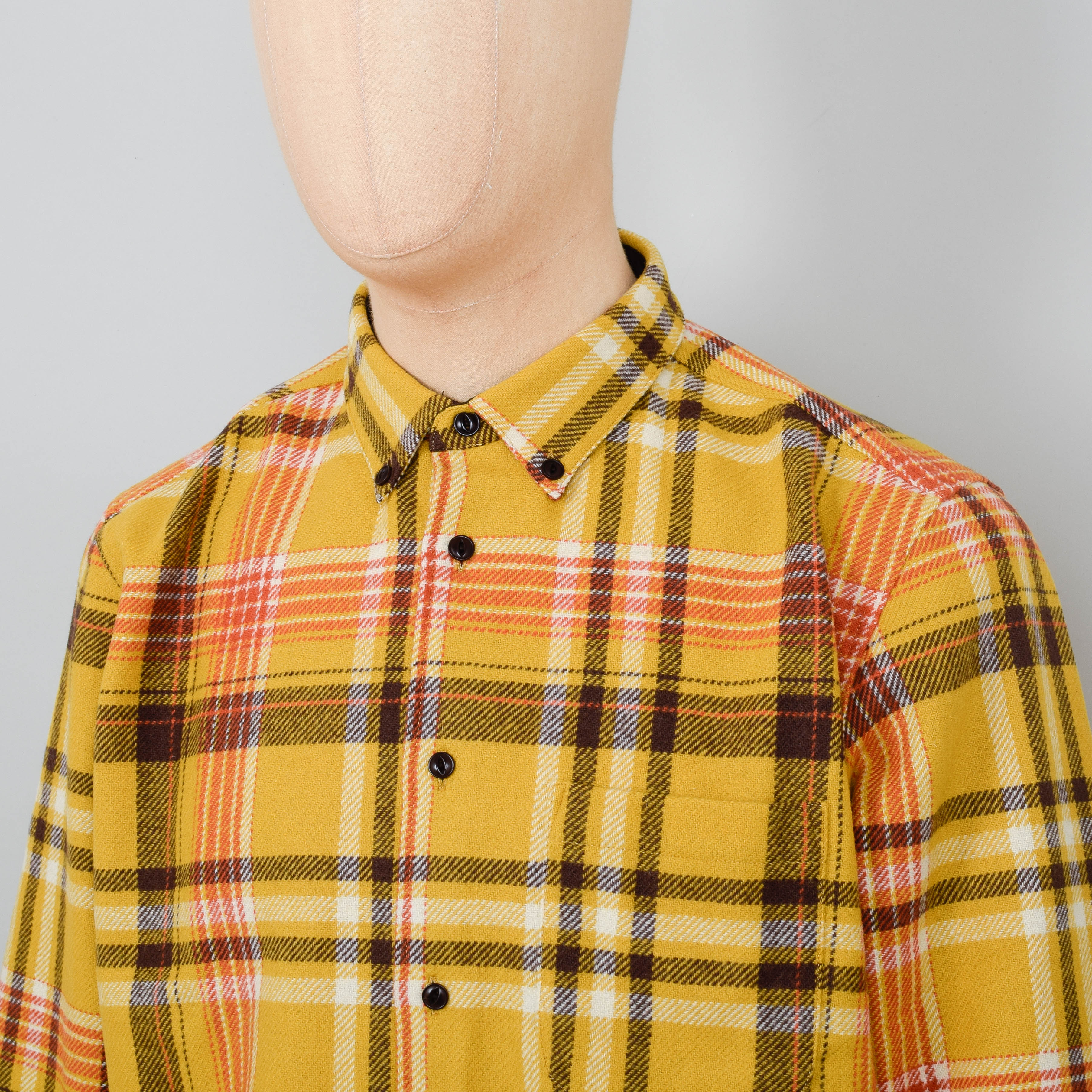 YMC Dean Shirt - Yellow Multi - Image 2