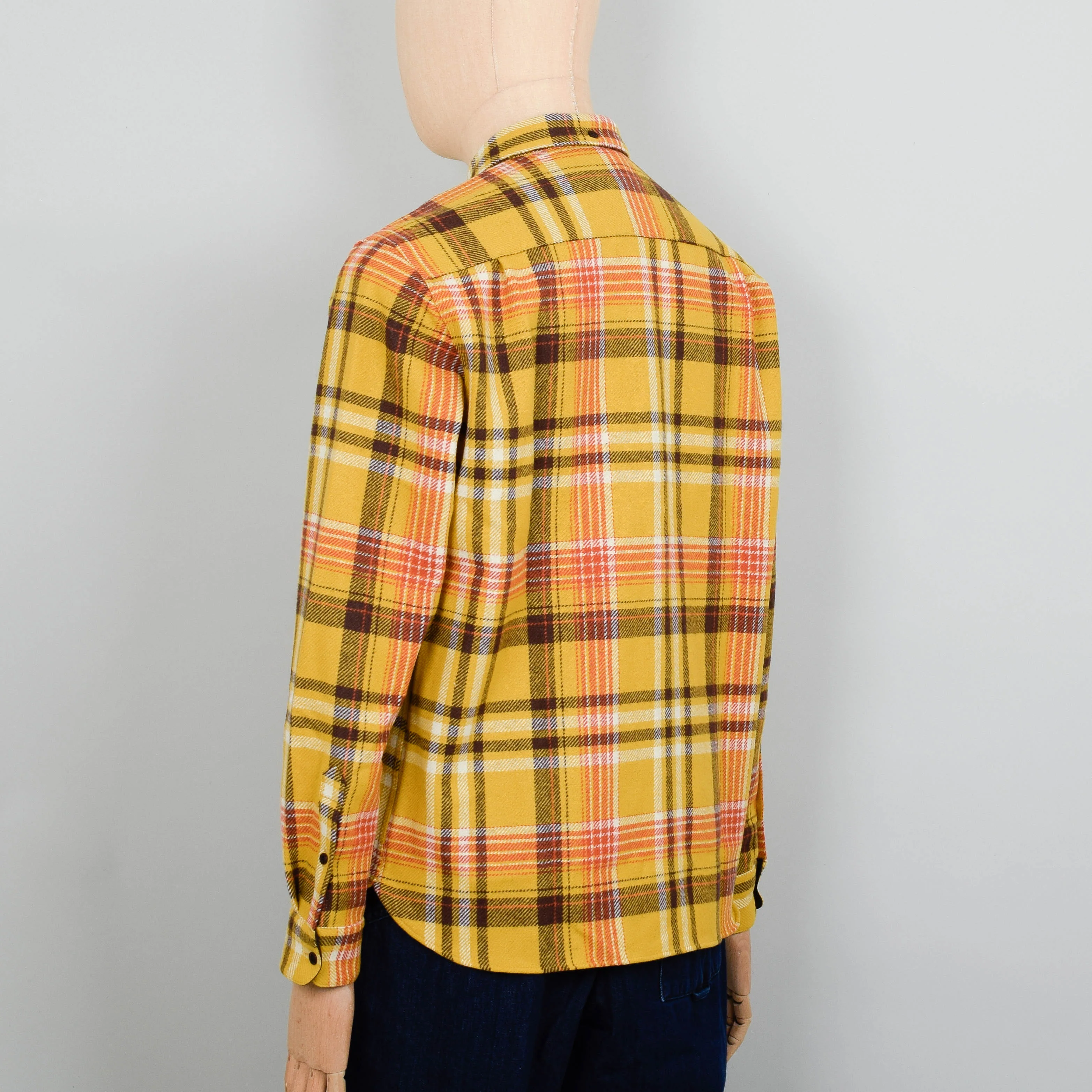 YMC Dean Shirt - Yellow Multi - Image 3