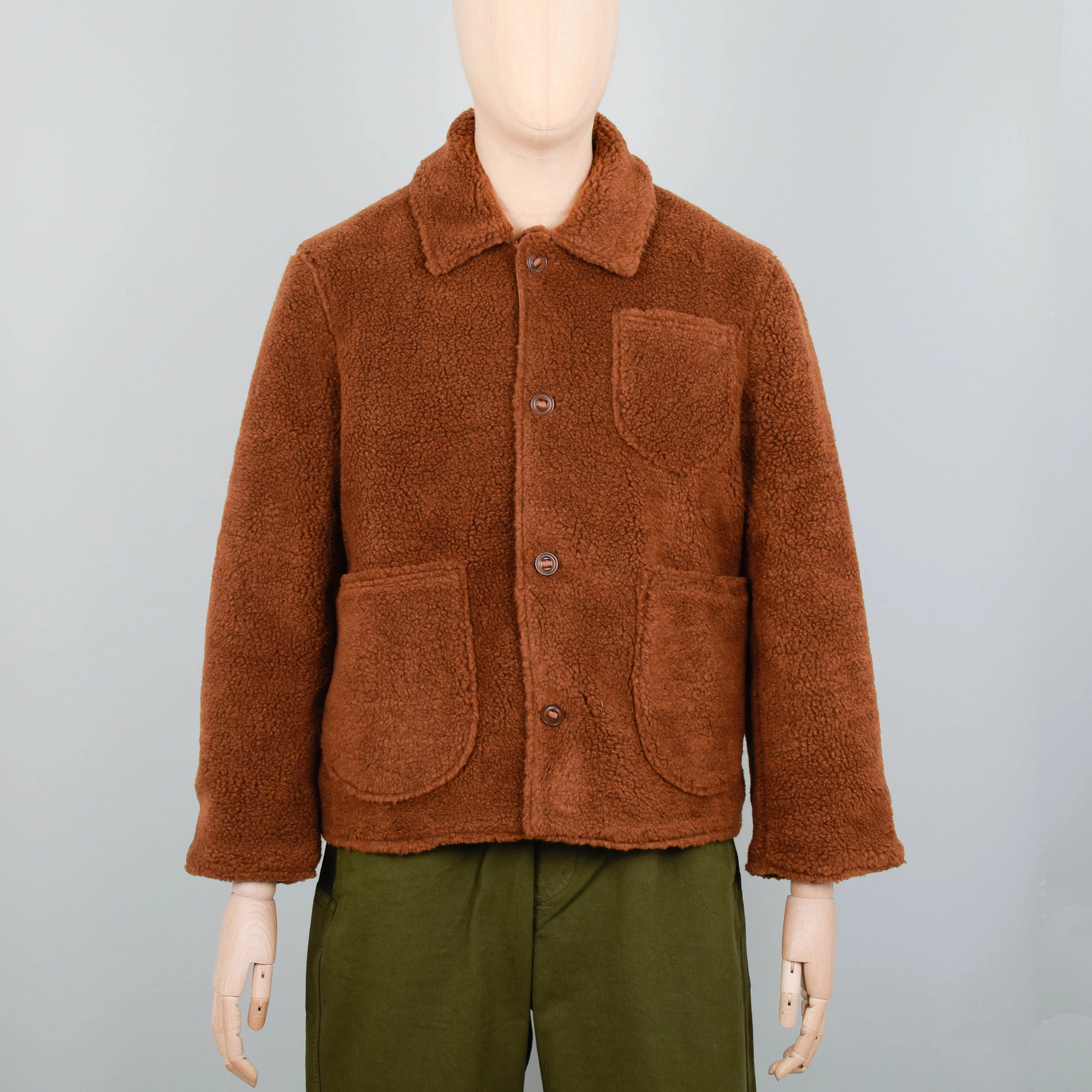 YMC Labour Chore Jacket - Rust