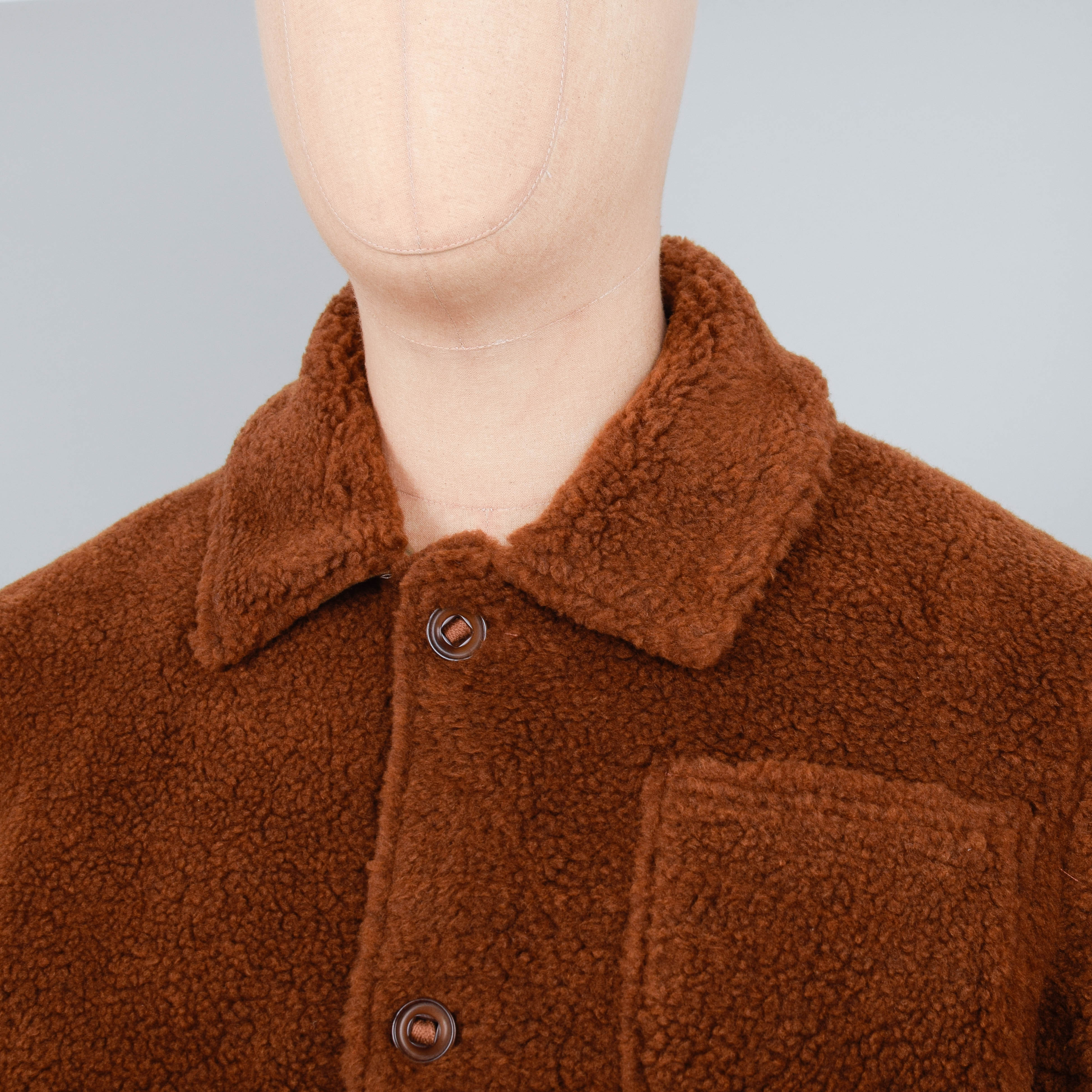 YMC Labour Chore Jacket - Rust - Image 2
