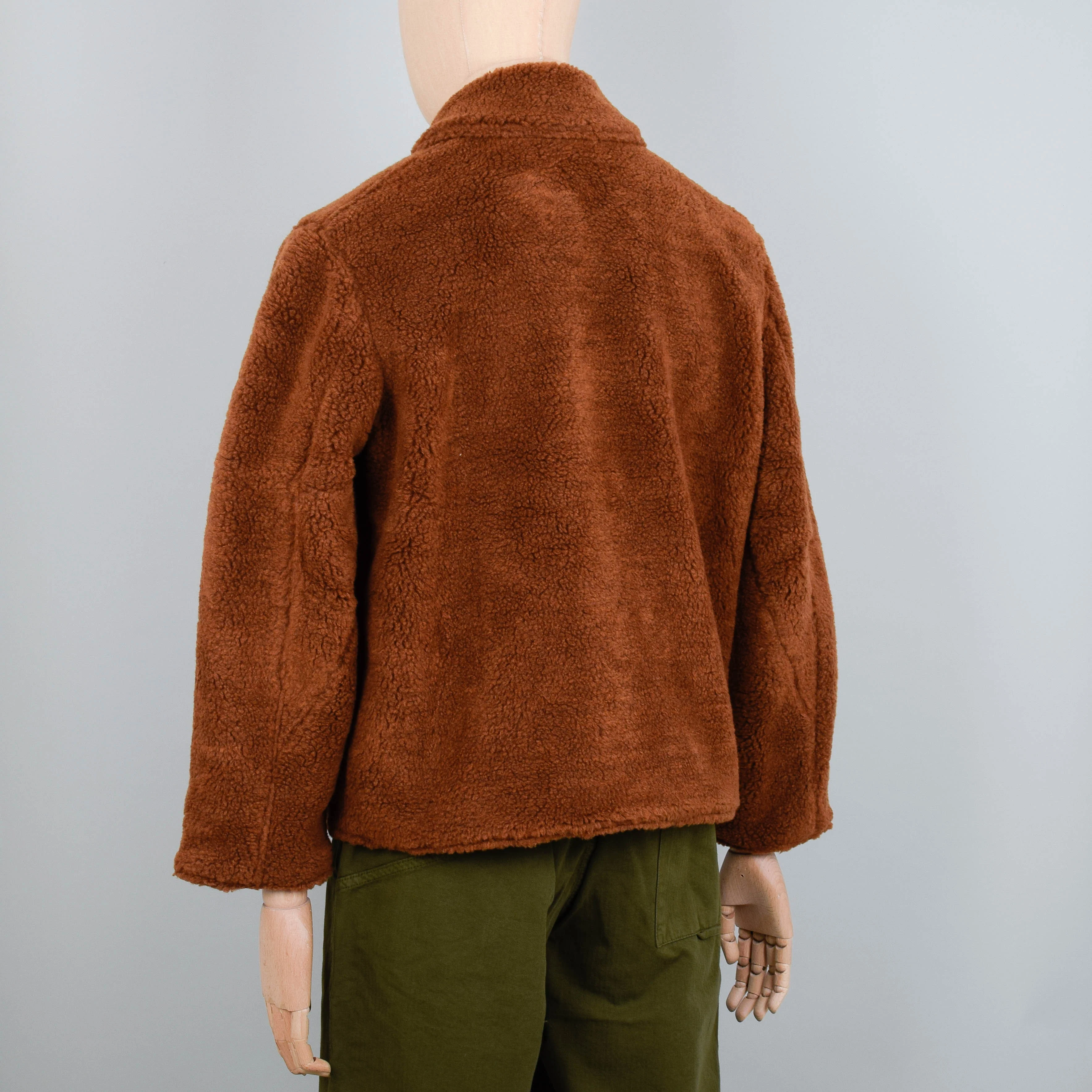 YMC Labour Chore Jacket - Rust - Image 4