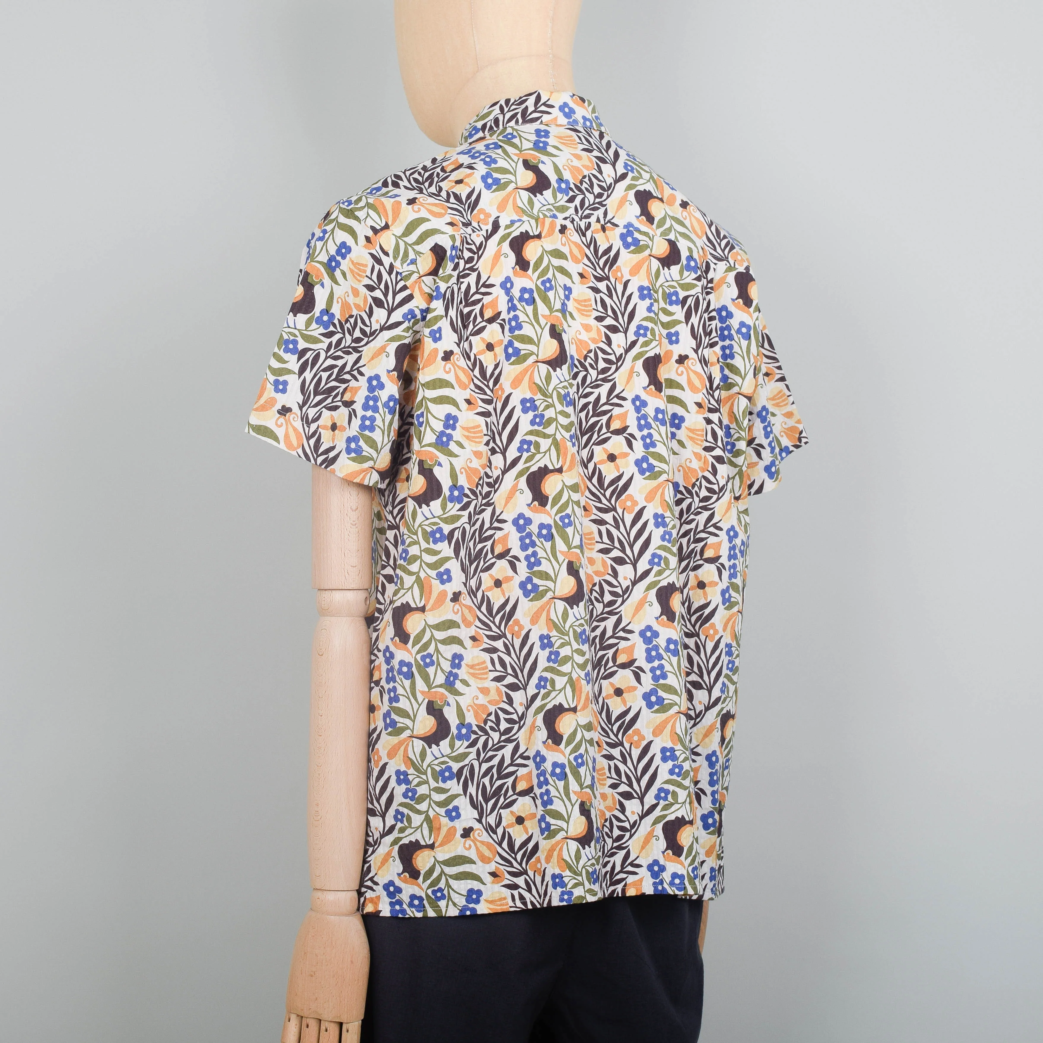 YMC Malick Shirt - Bird Multi - Image 3