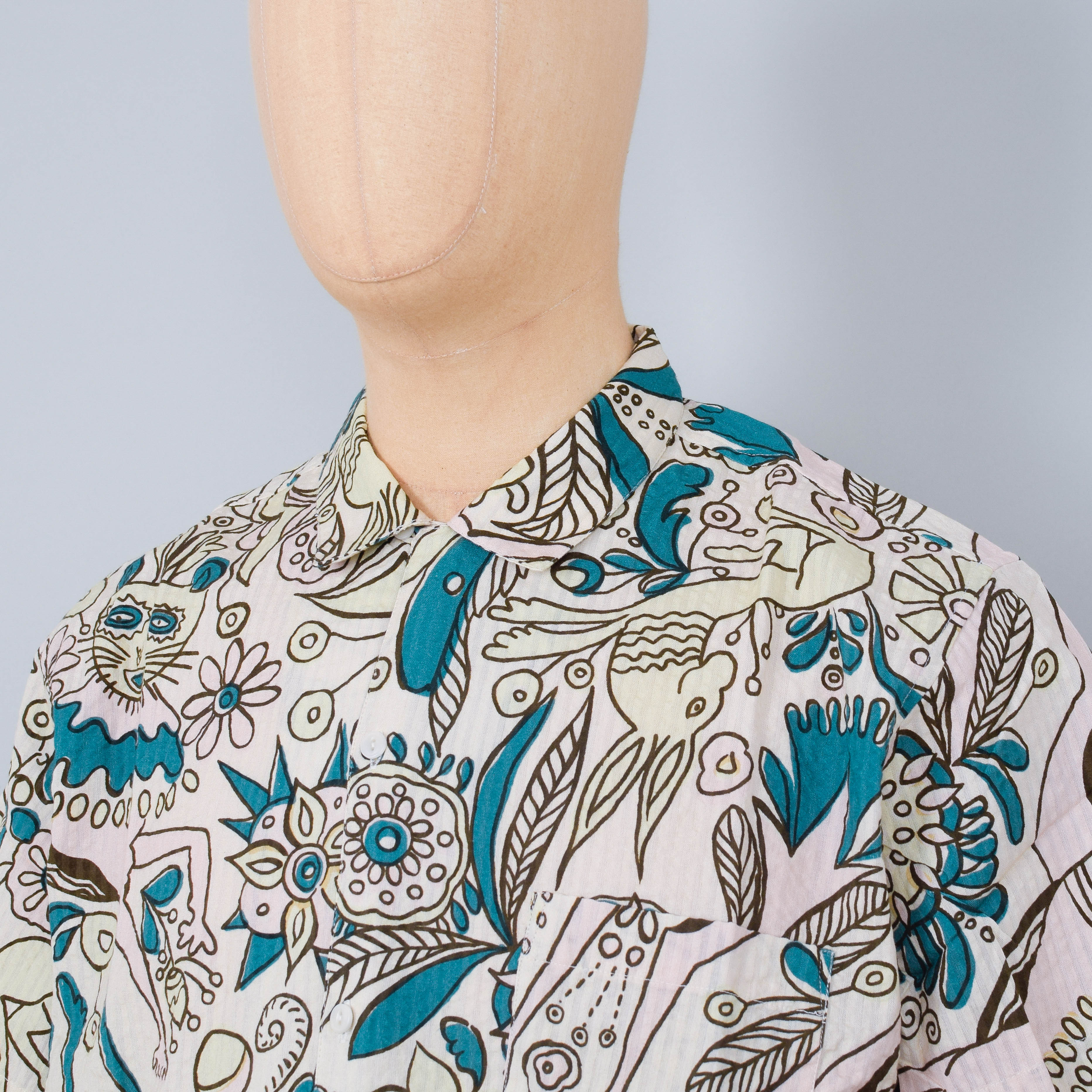YMC Malick Shirt - Multi Coloured - Image 2