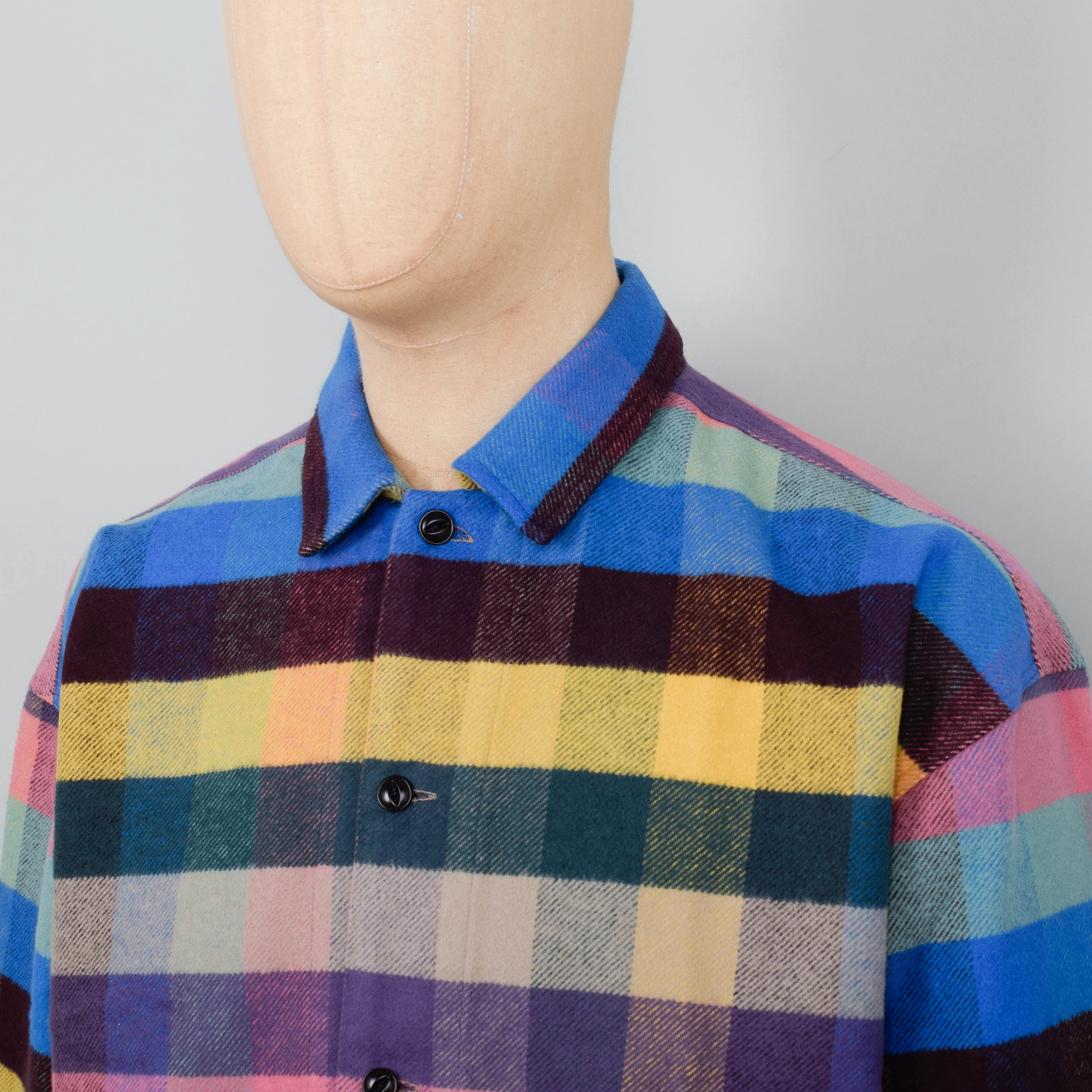 YMC PJ Overshirt - Multi - Image 2