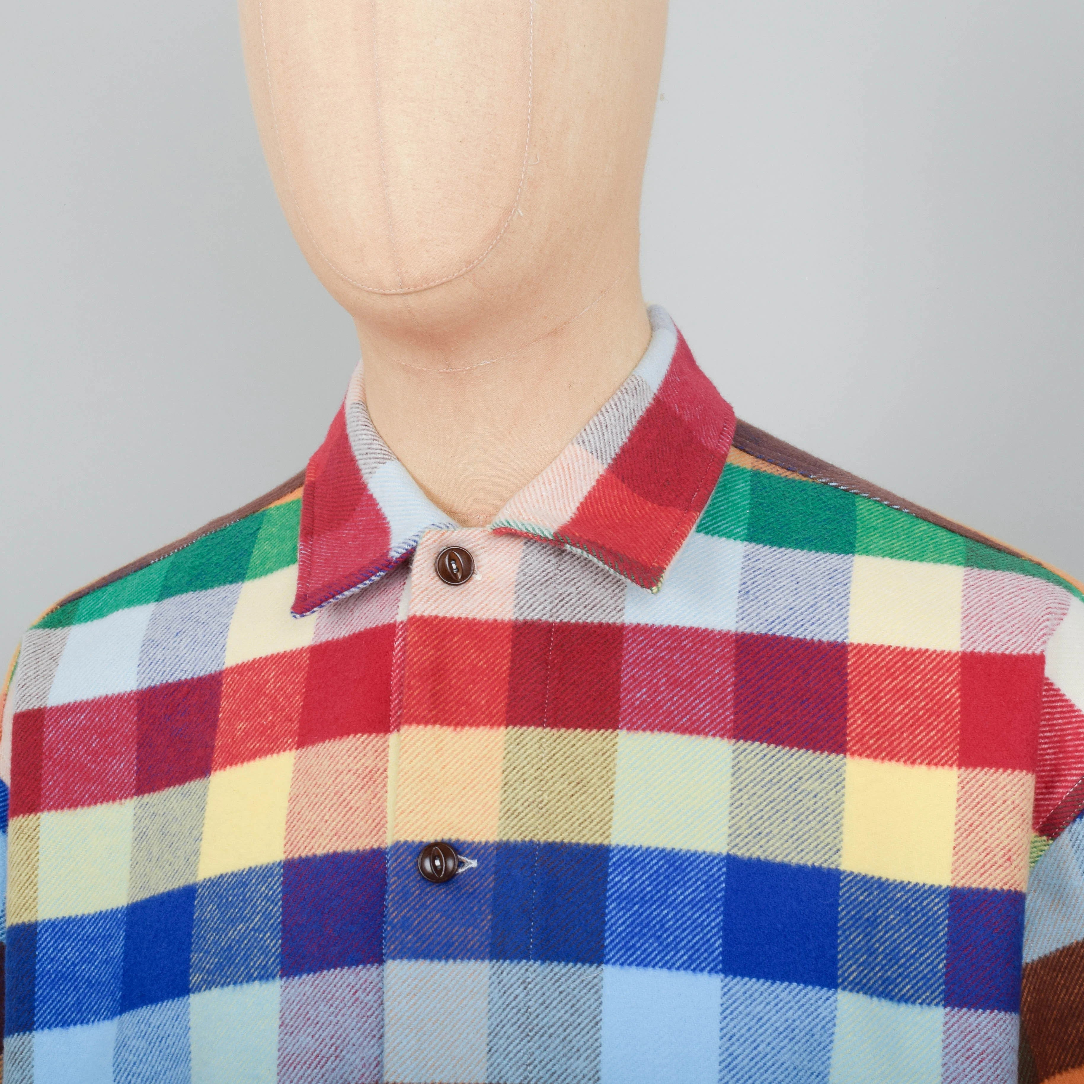 YMC PJ Overshirt - Multi - Image 2