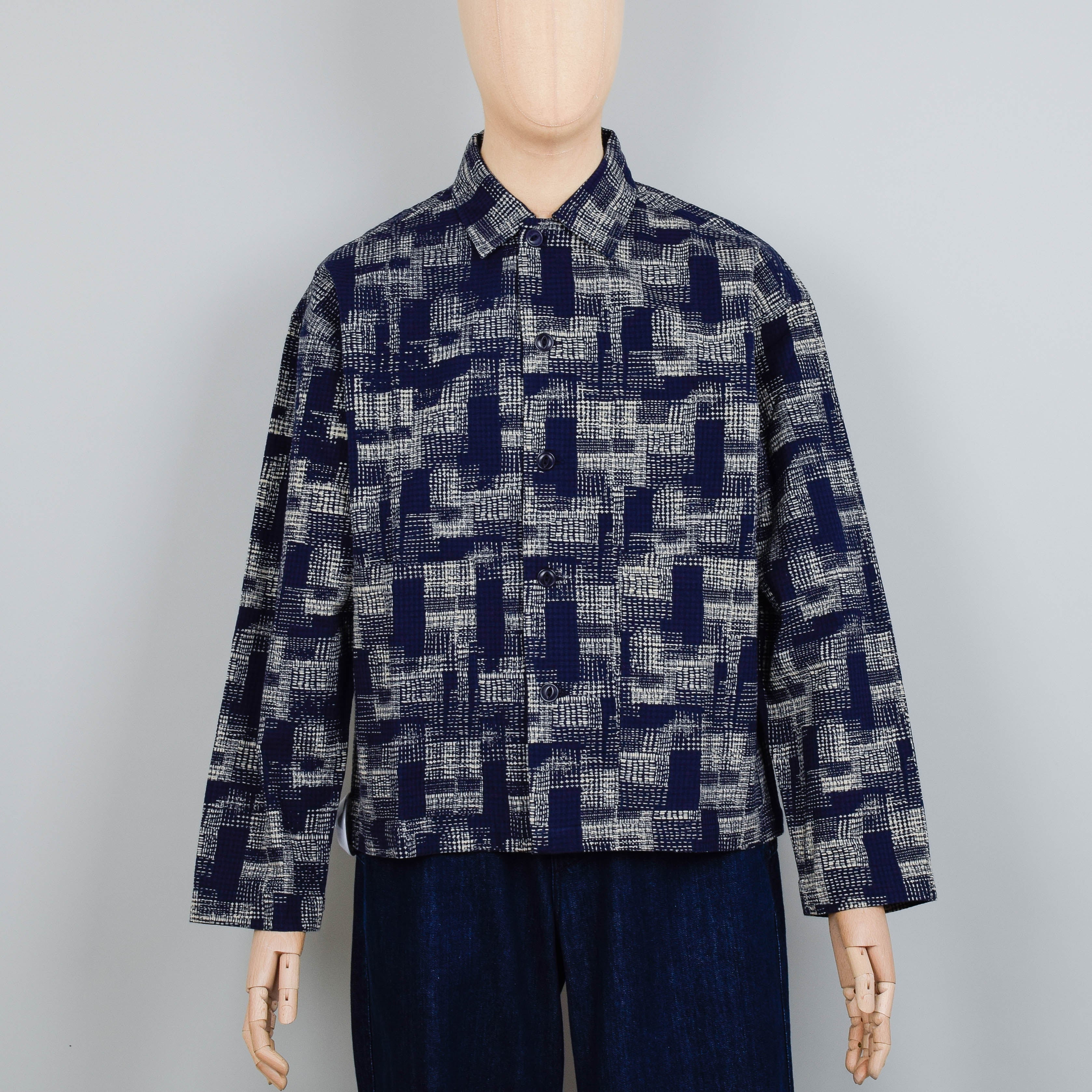 YMC PJ Overshirt - Navy