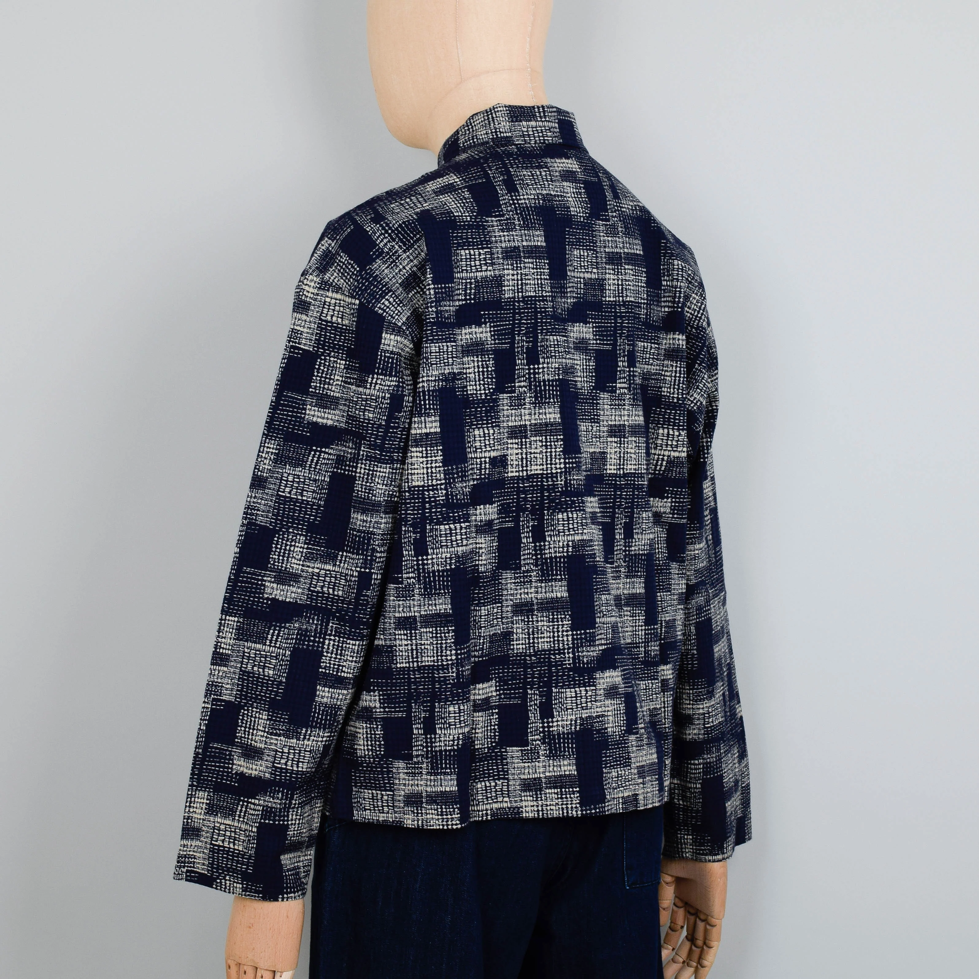 YMC PJ Overshirt - Navy - Image 3