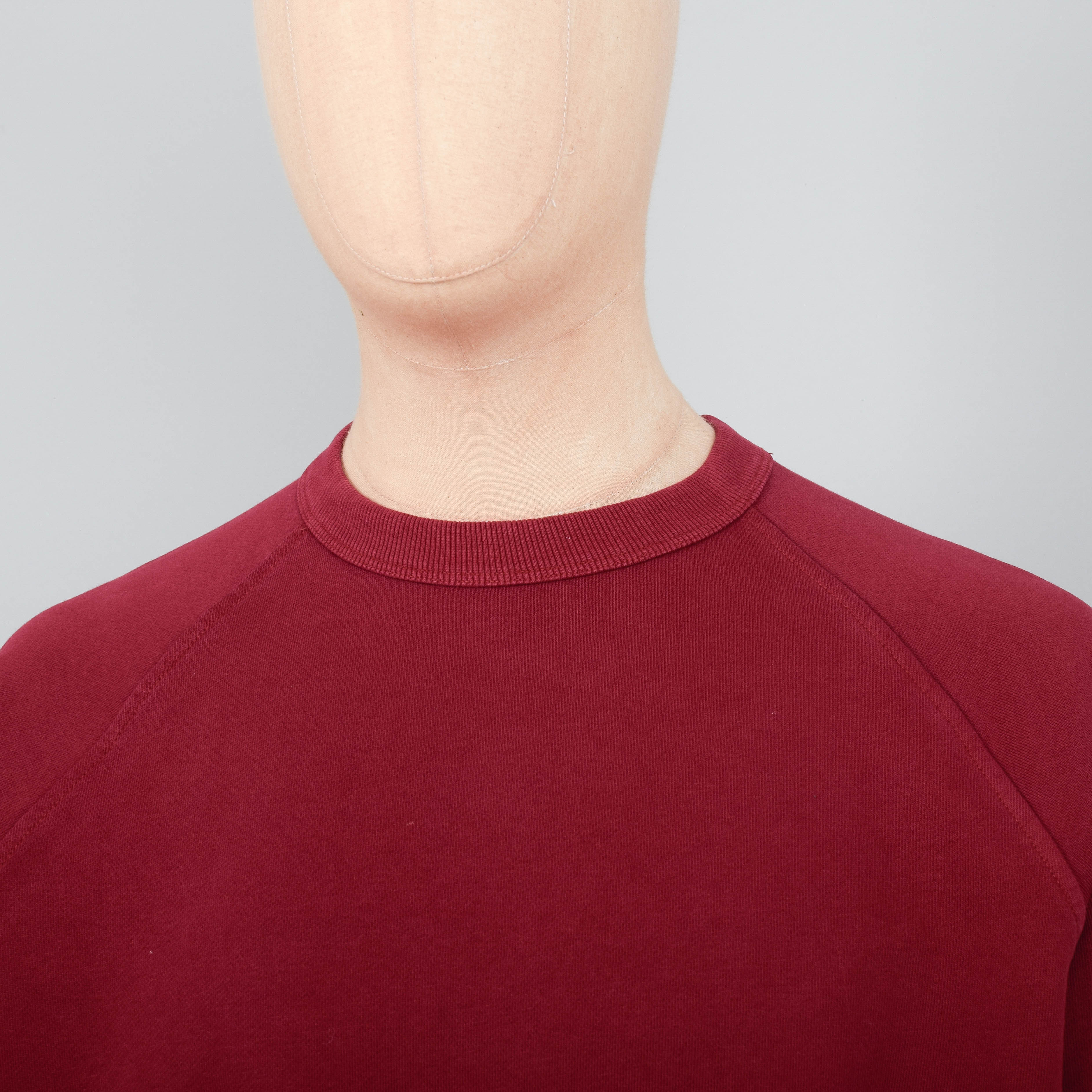 YMC Schrank Raglan Sweatshirt - Burgundy - Image 2