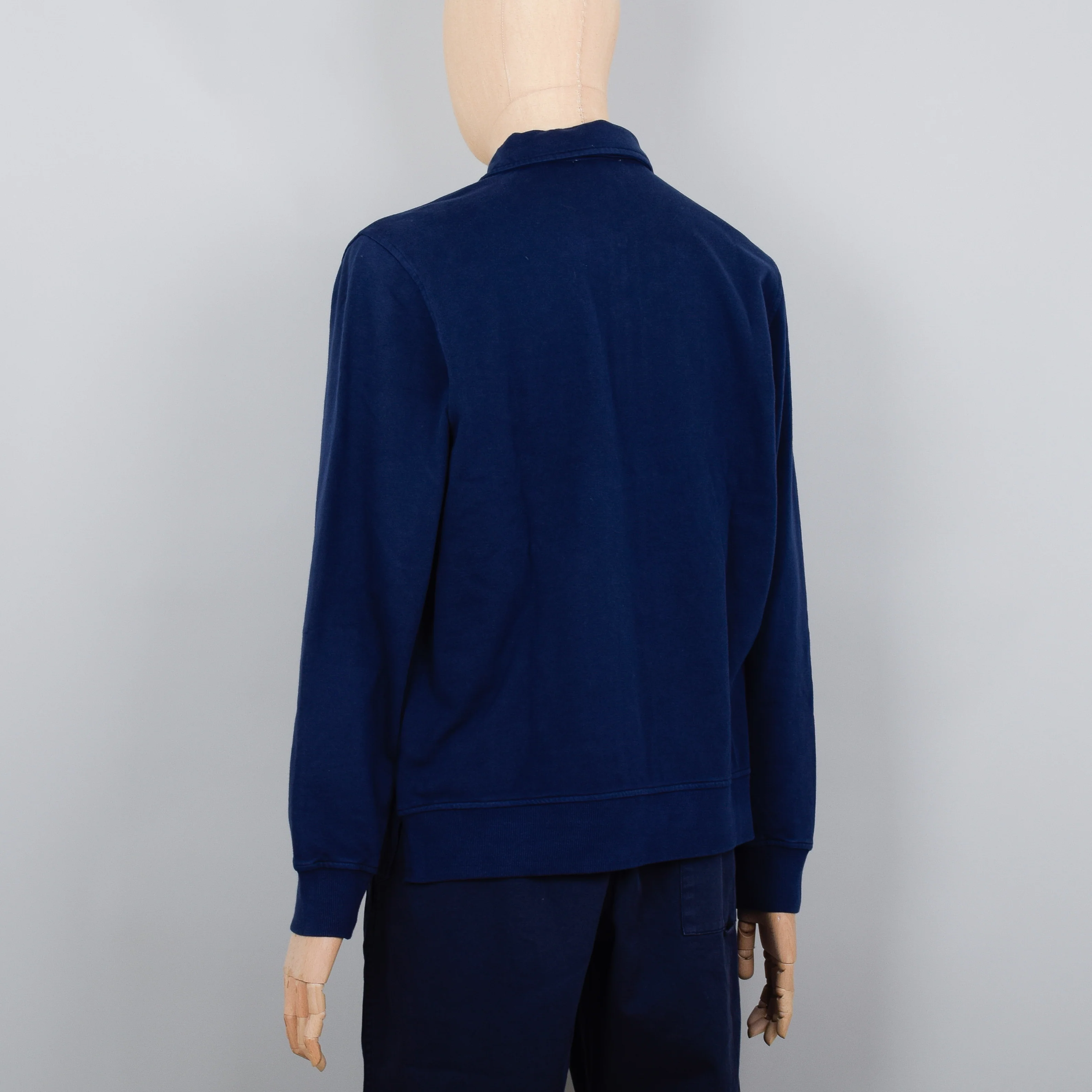 YMC Sugden Zip Sweatshirt - Navy - Image 3