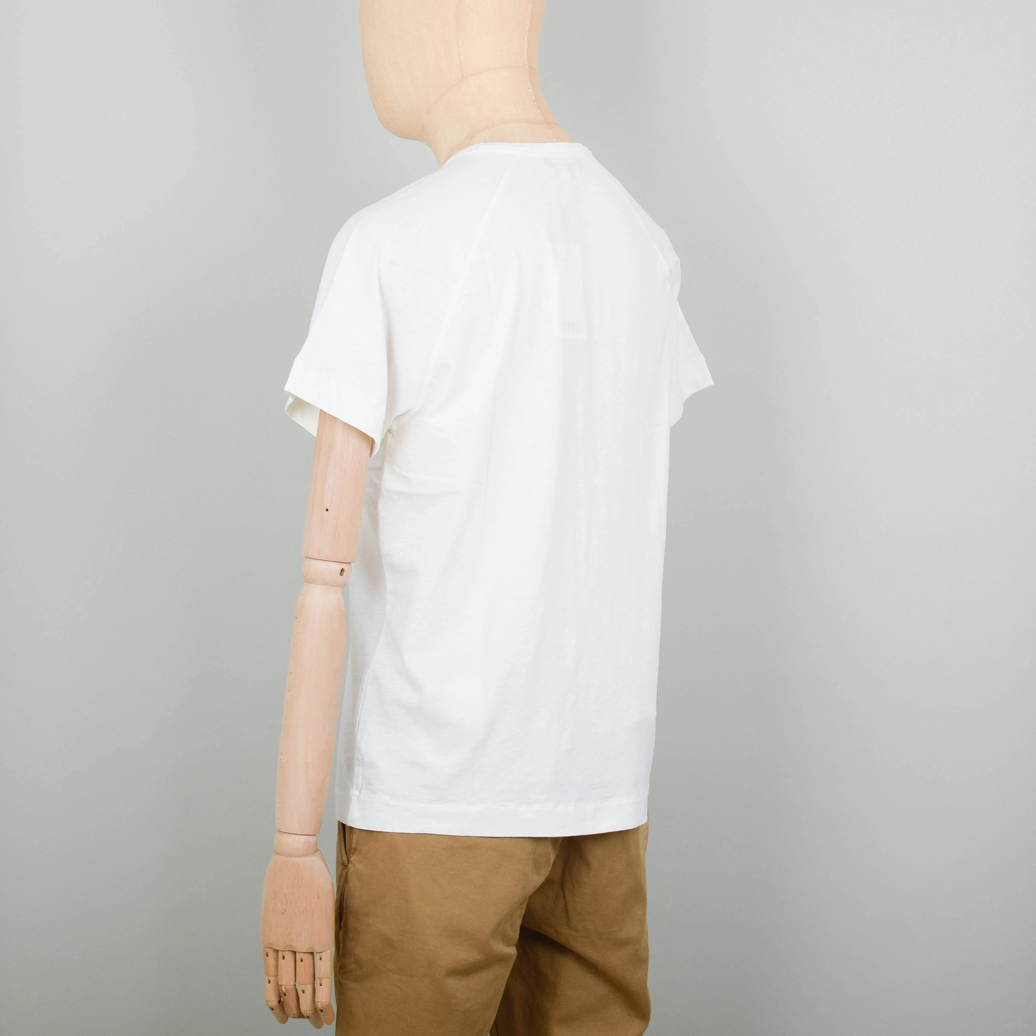 YMC Television Raglan T-Shirt - Ecru - Image 3