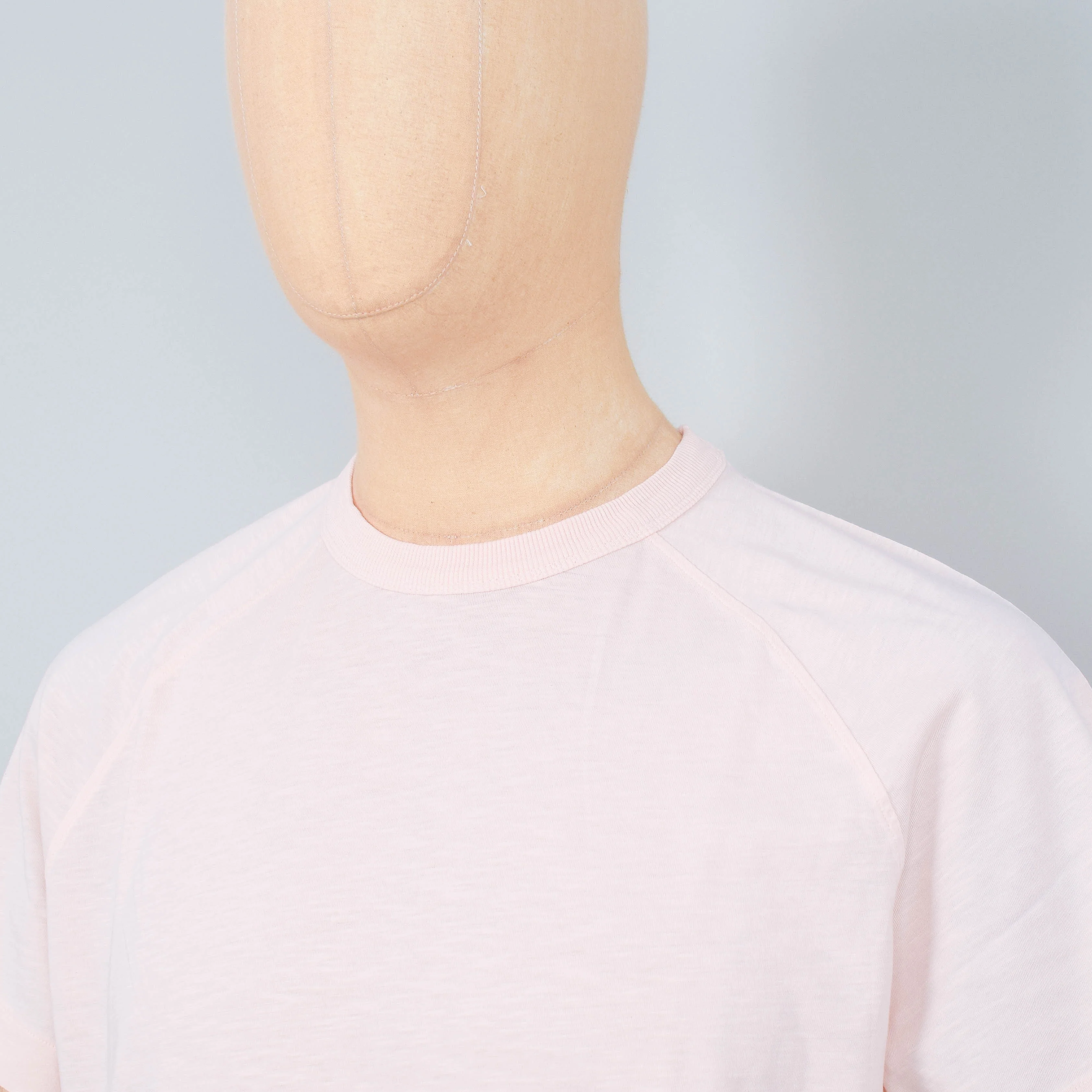 YMC Television Raglan T-Shirt - Pink - Image 2