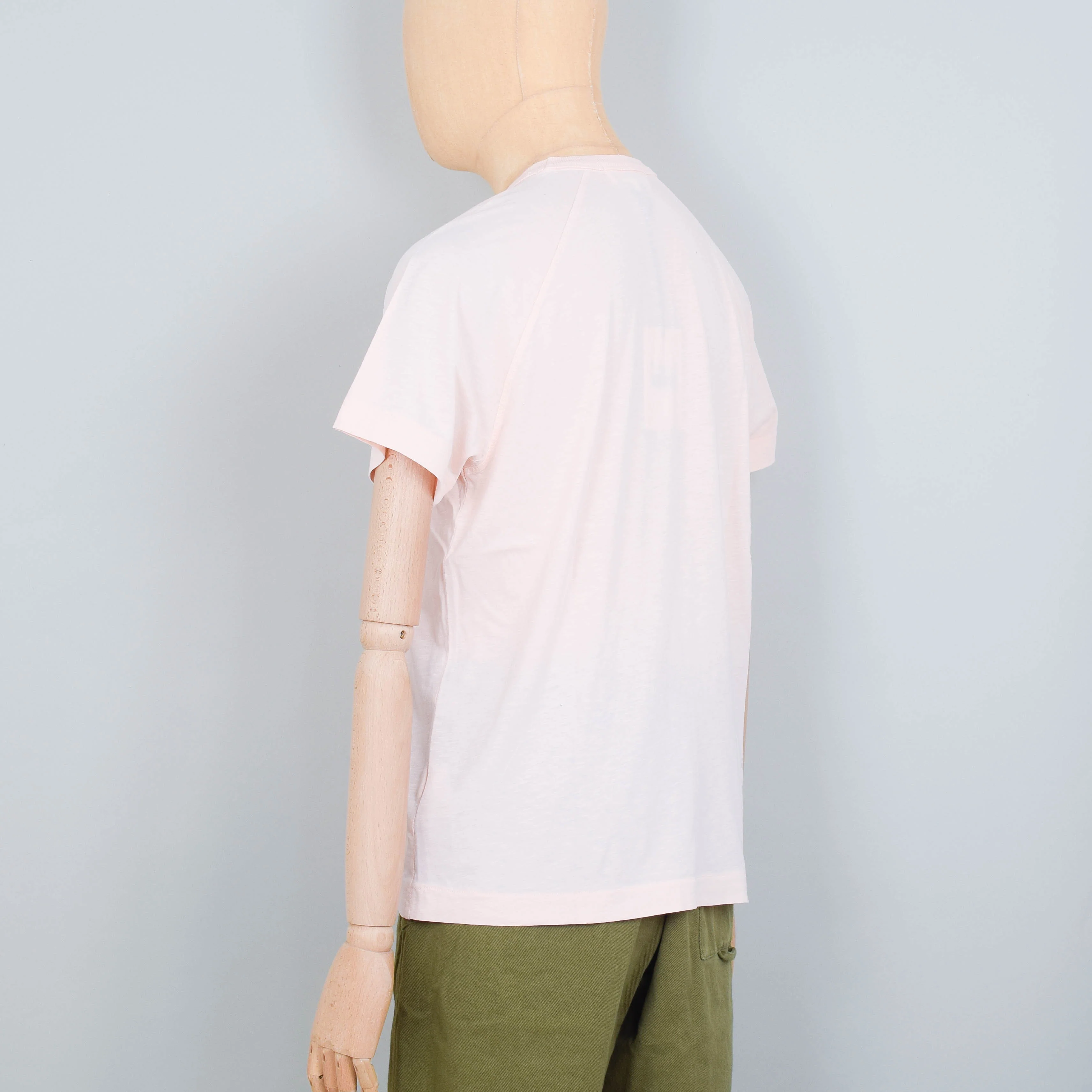 YMC Television Raglan T-Shirt - Pink - Image 3