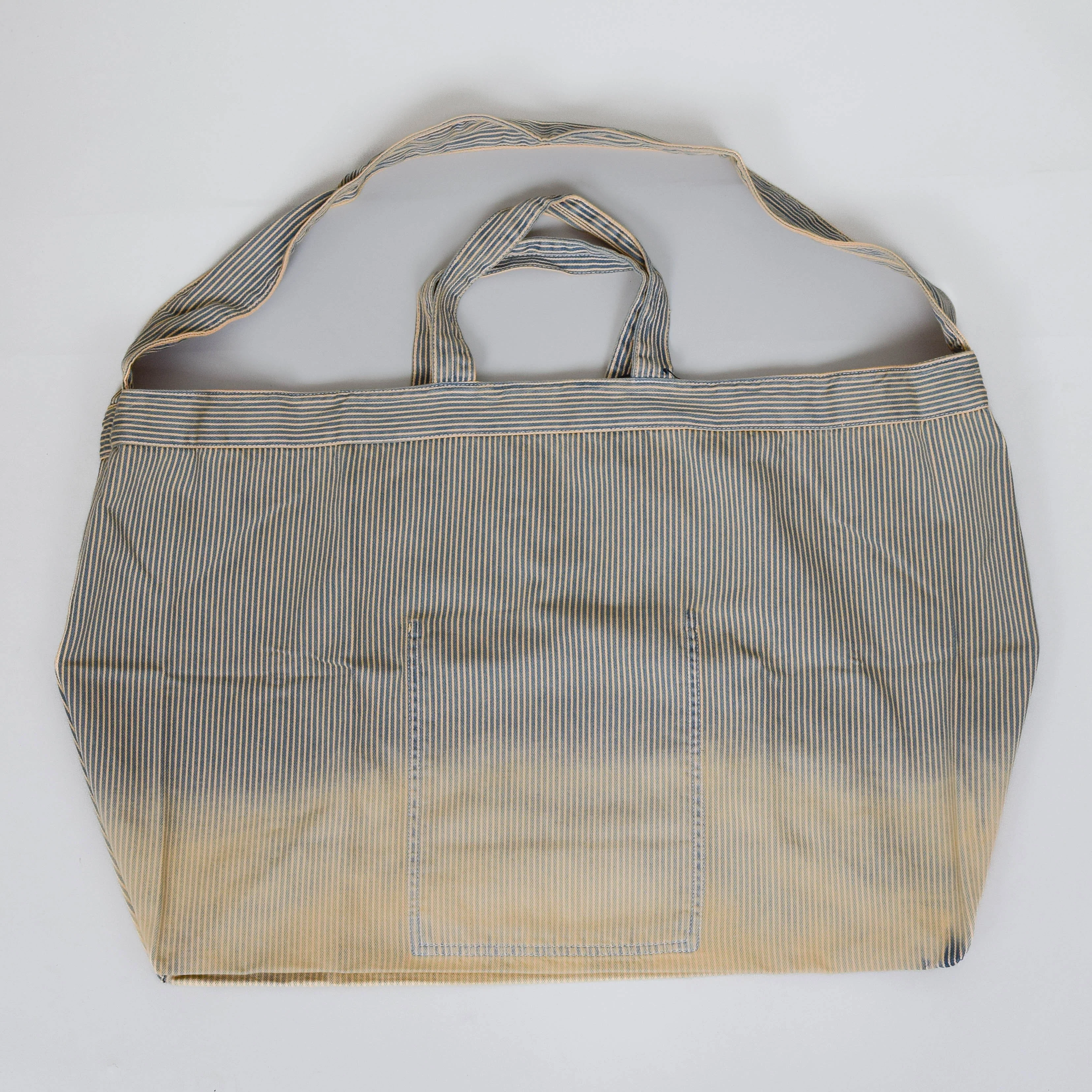 YMC Tote Bag - Navy / Brown - Image 2