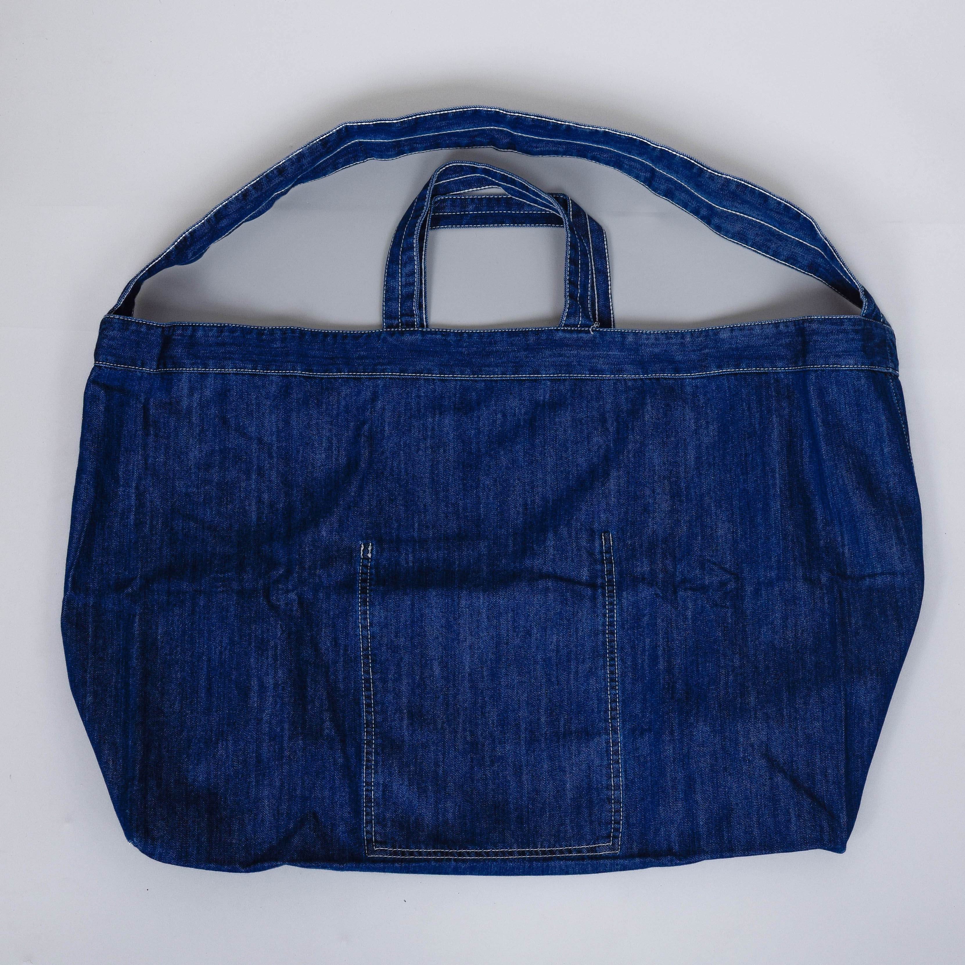 YMC Tote Bag - Washed Indigo - Image 2