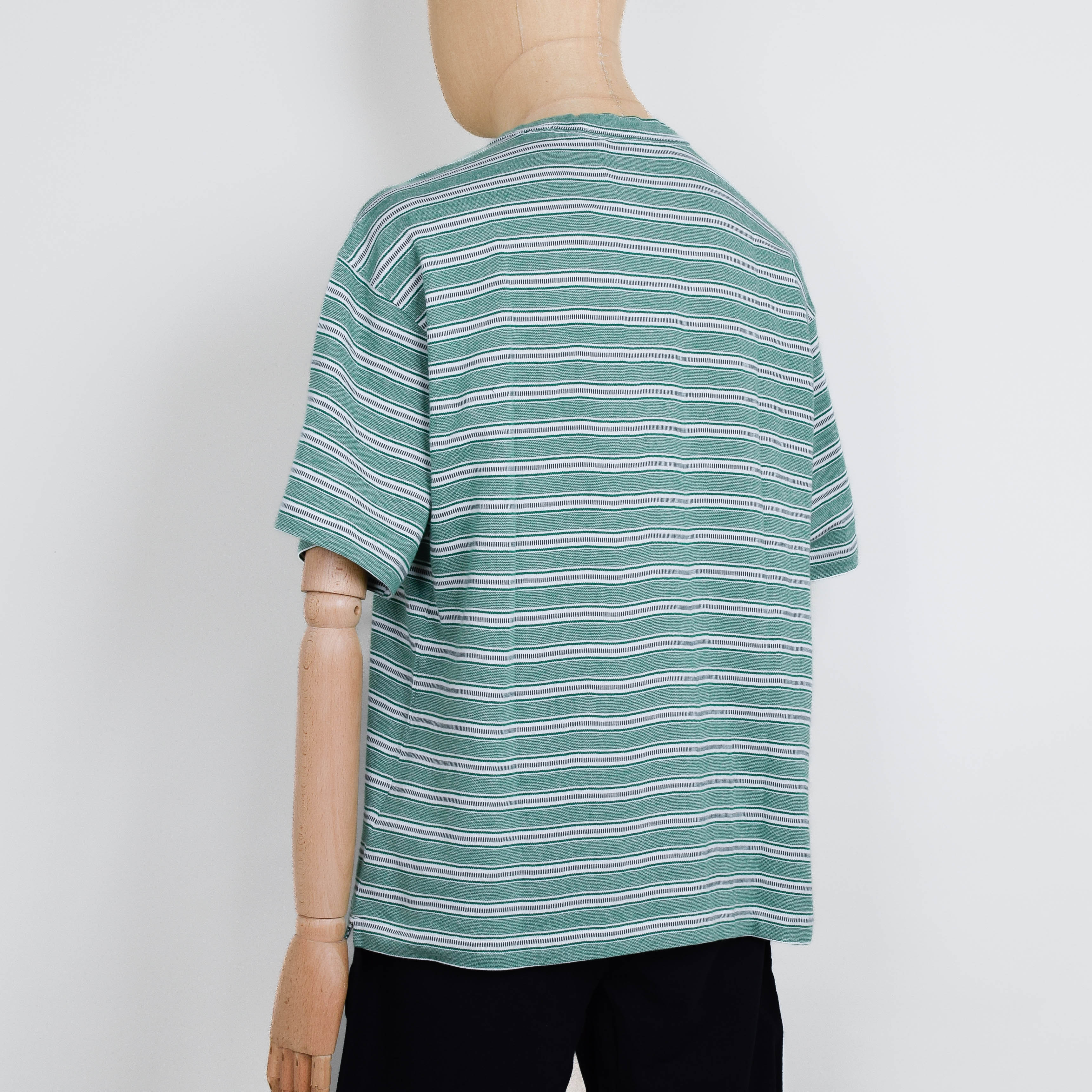 YMC Triple T-Shirt - Green Multi - Image 3