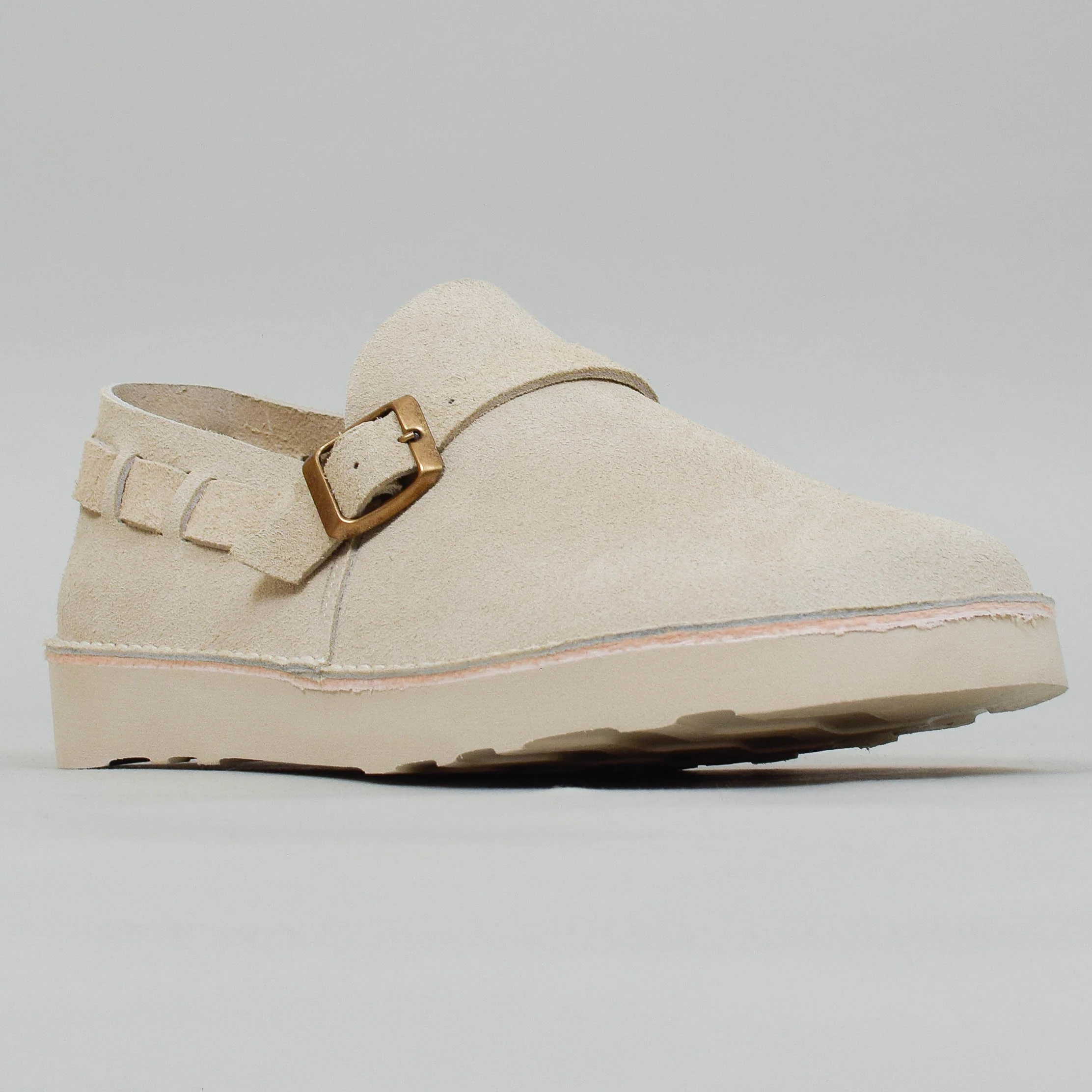 Yogi Corso Suede Buckle Monk Shoe - Sand Brown - Image 2