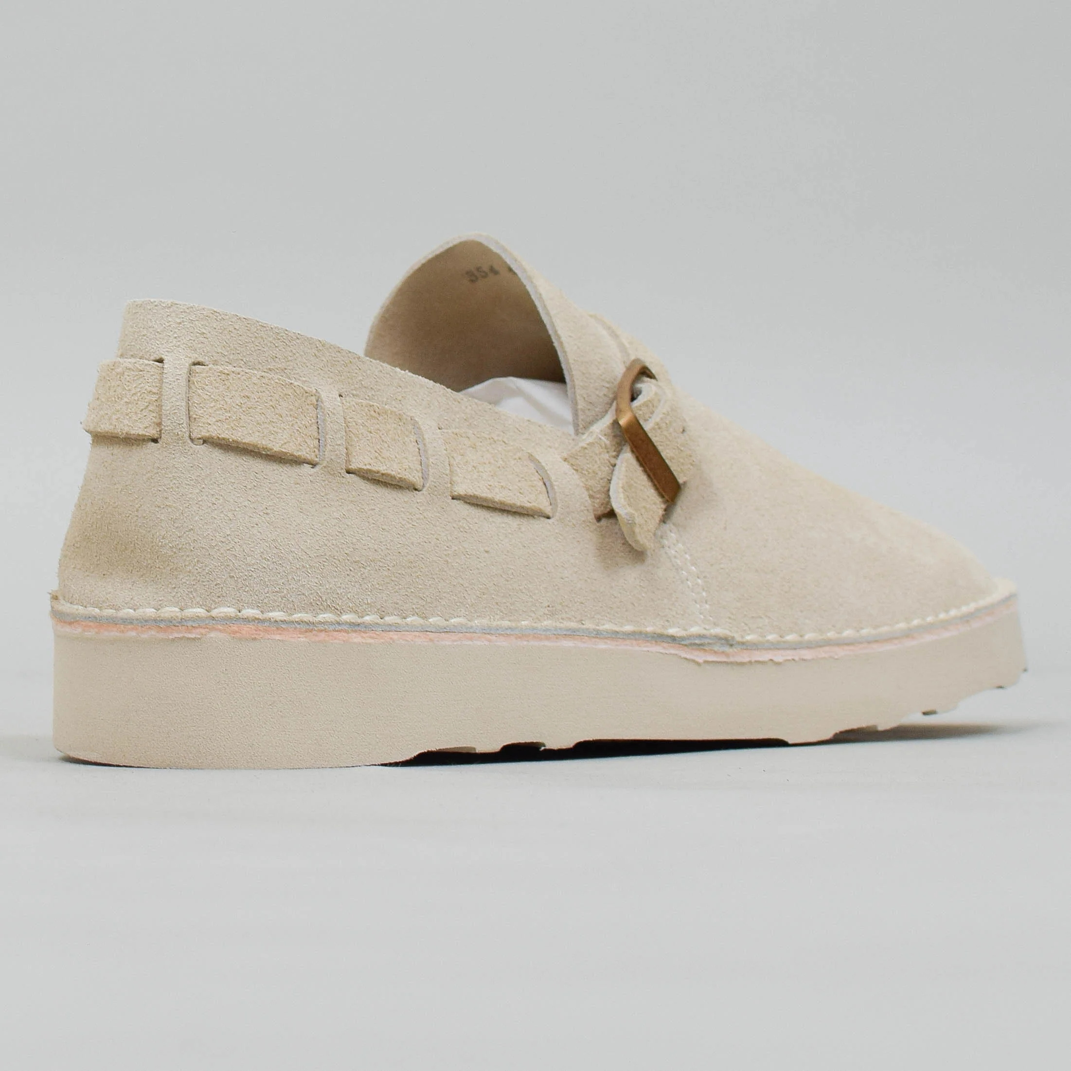 Yogi Corso Suede Buckle Monk Shoe - Sand Brown - Image 3