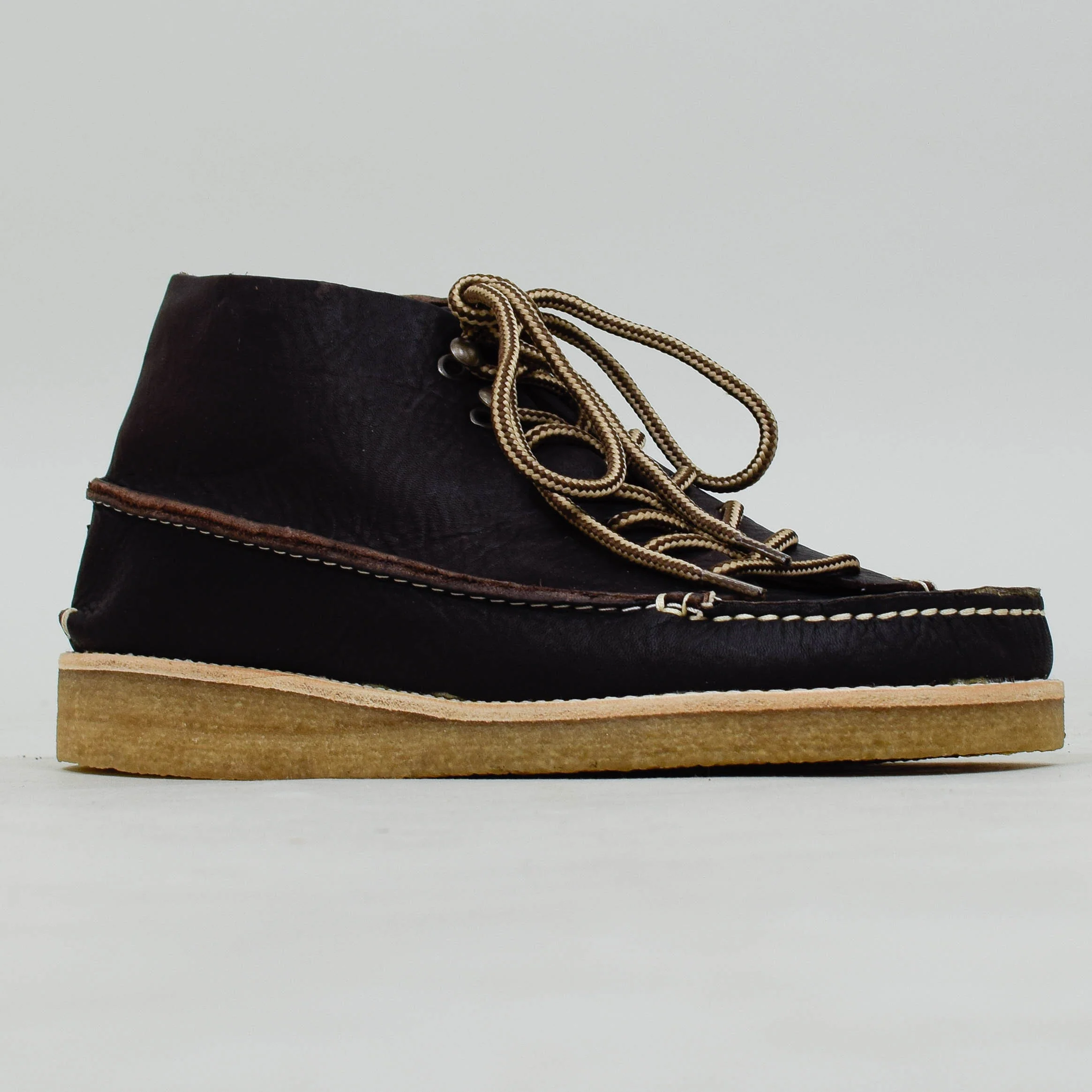 Yogi Fairfield Leather Lace up Boot - Dark Brown - Image 2