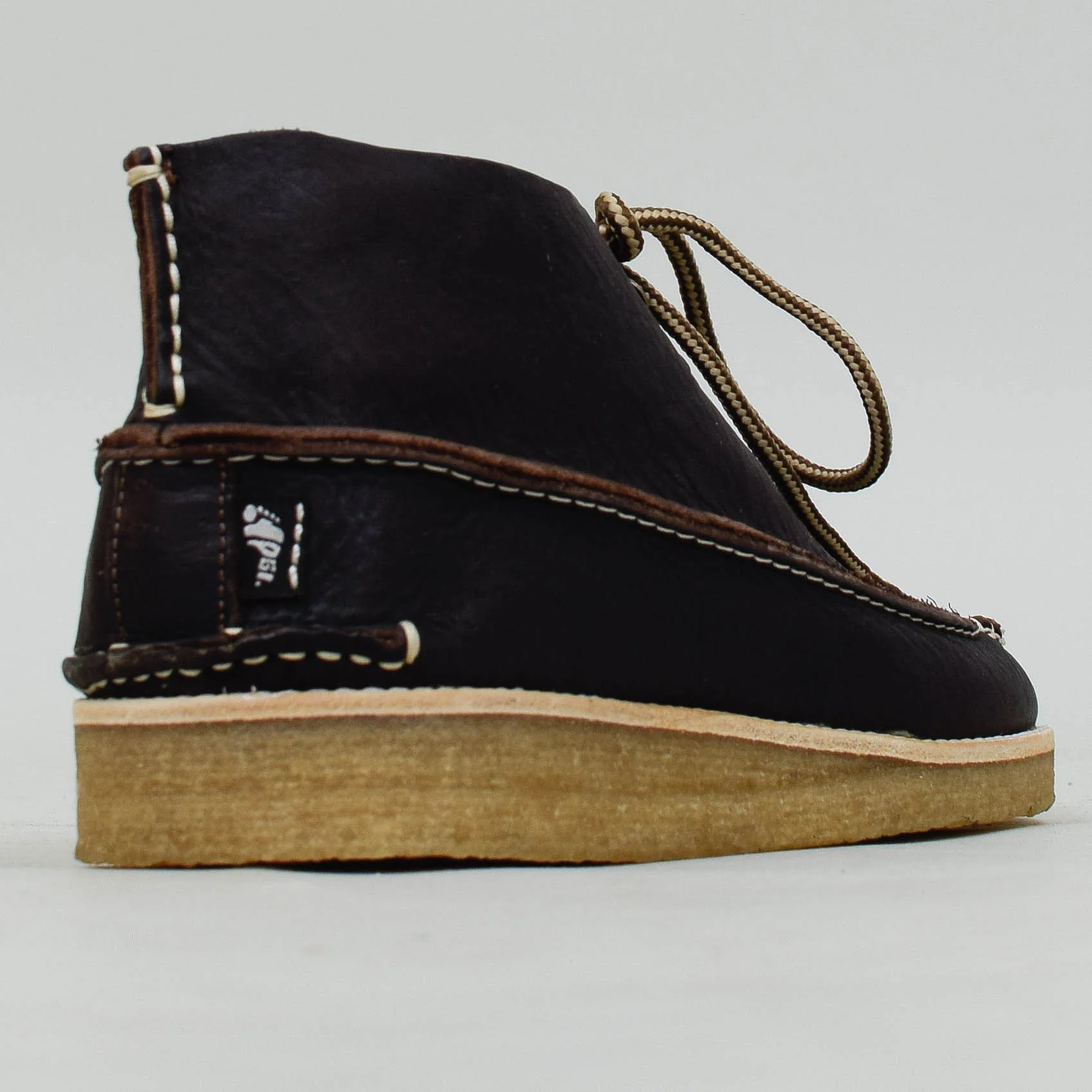 Yogi Fairfield Leather Lace up Boot - Dark Brown - Image 3