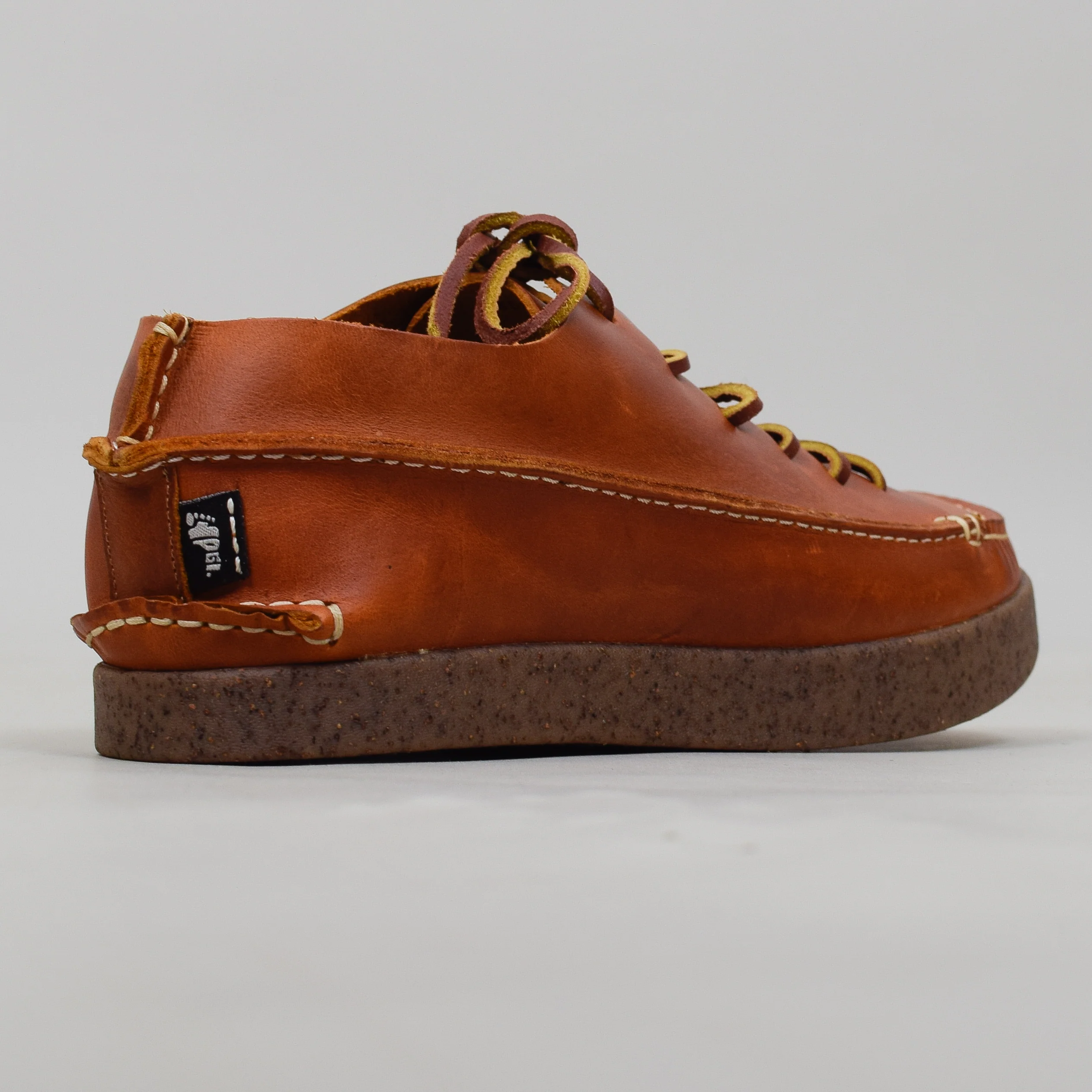 Yogi Finn Leather Shoe - Apricot - Image 3