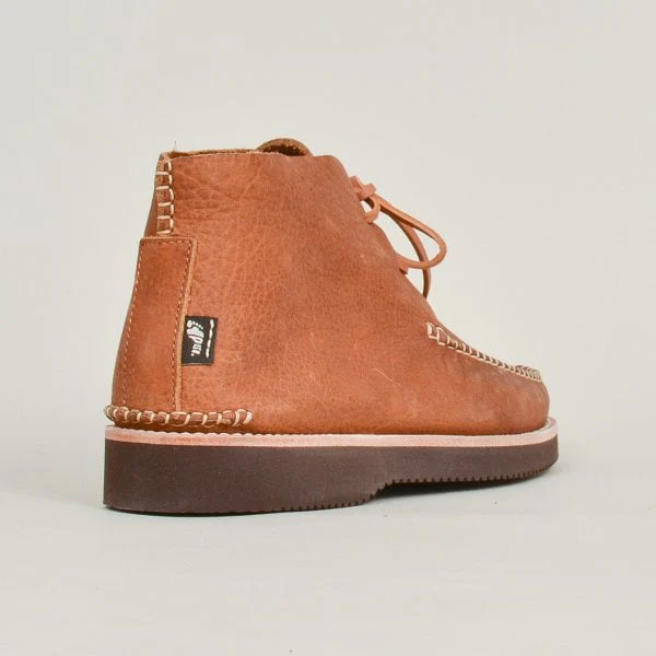 Yogi Lucas Moccasin Boot Tumbled Leather - Tan - Image 3