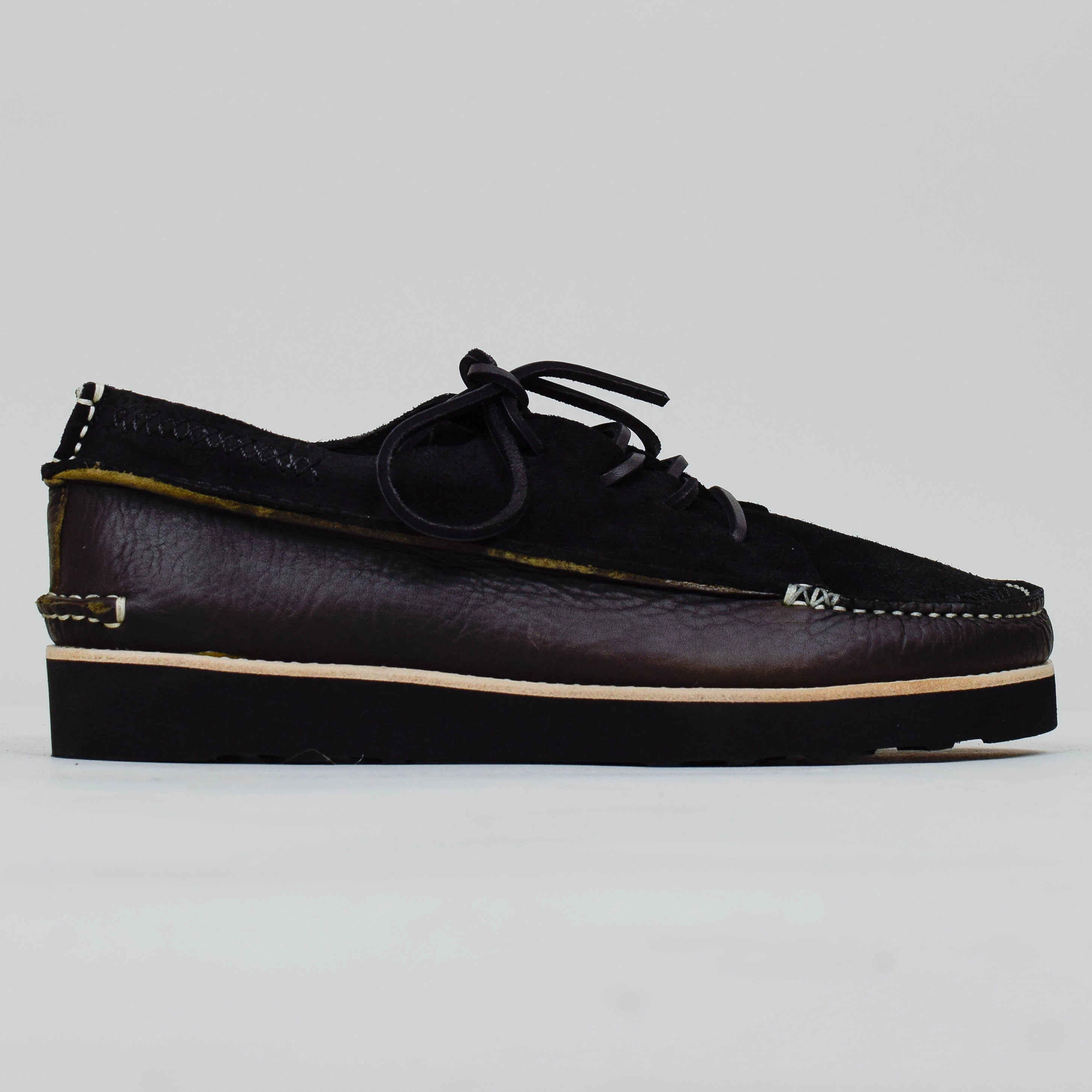 Yogi x Universal Works: Finn III on Eva Outsole - Black/Khaki